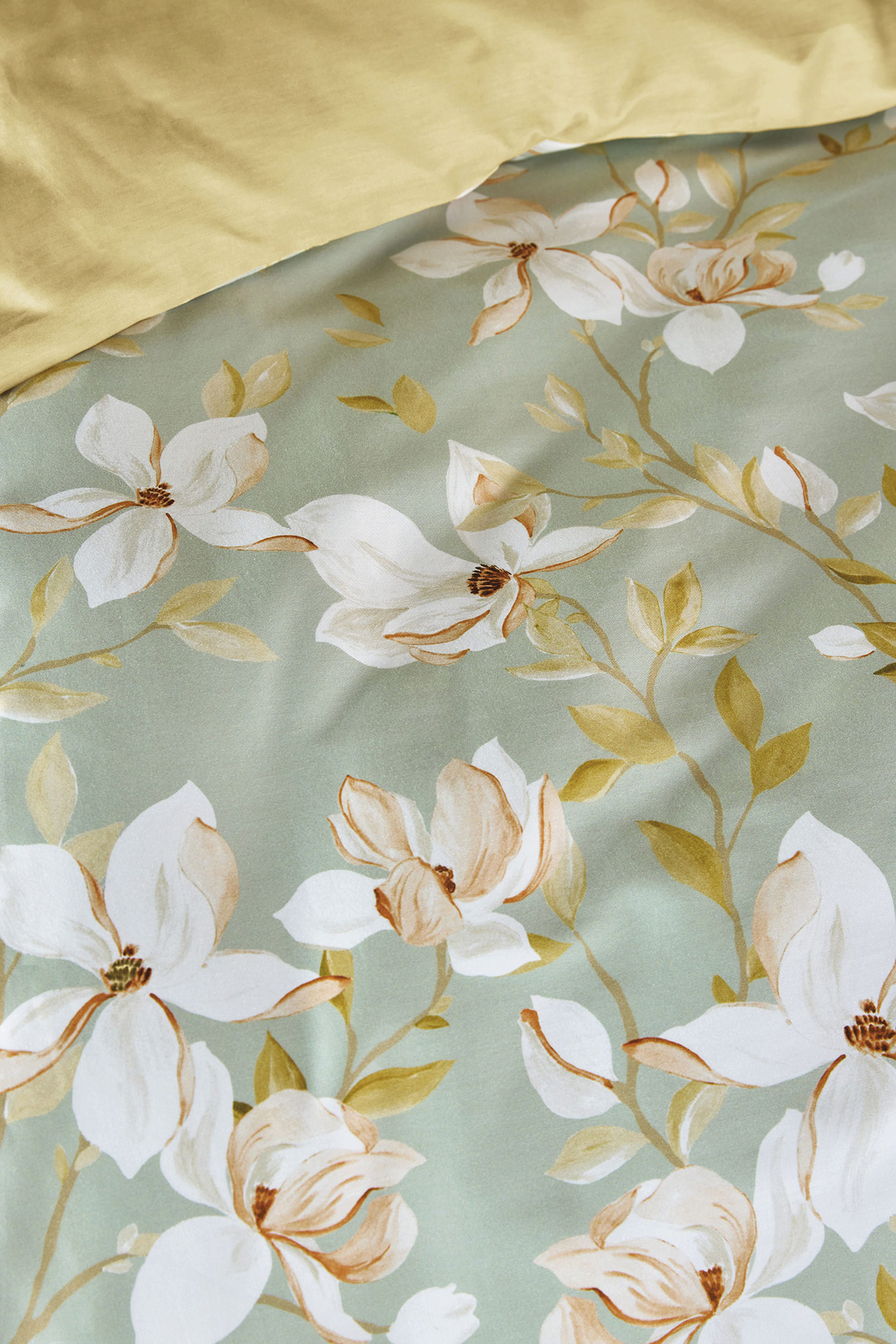 Beddinghouse Baumwoll-Bettwäsche Katharina | grün