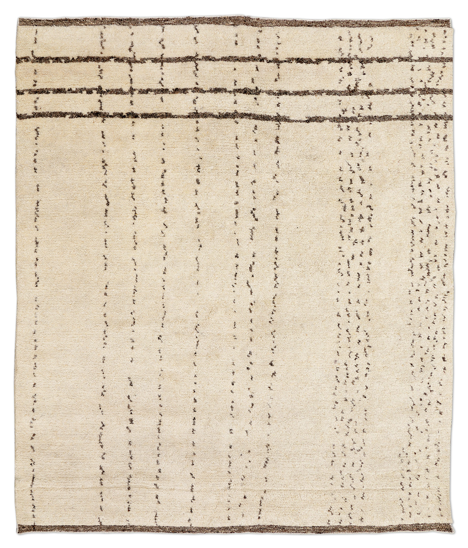 Thomas Marokko Handloomteppich Indien | Natural Ivory 348 x 251 cm