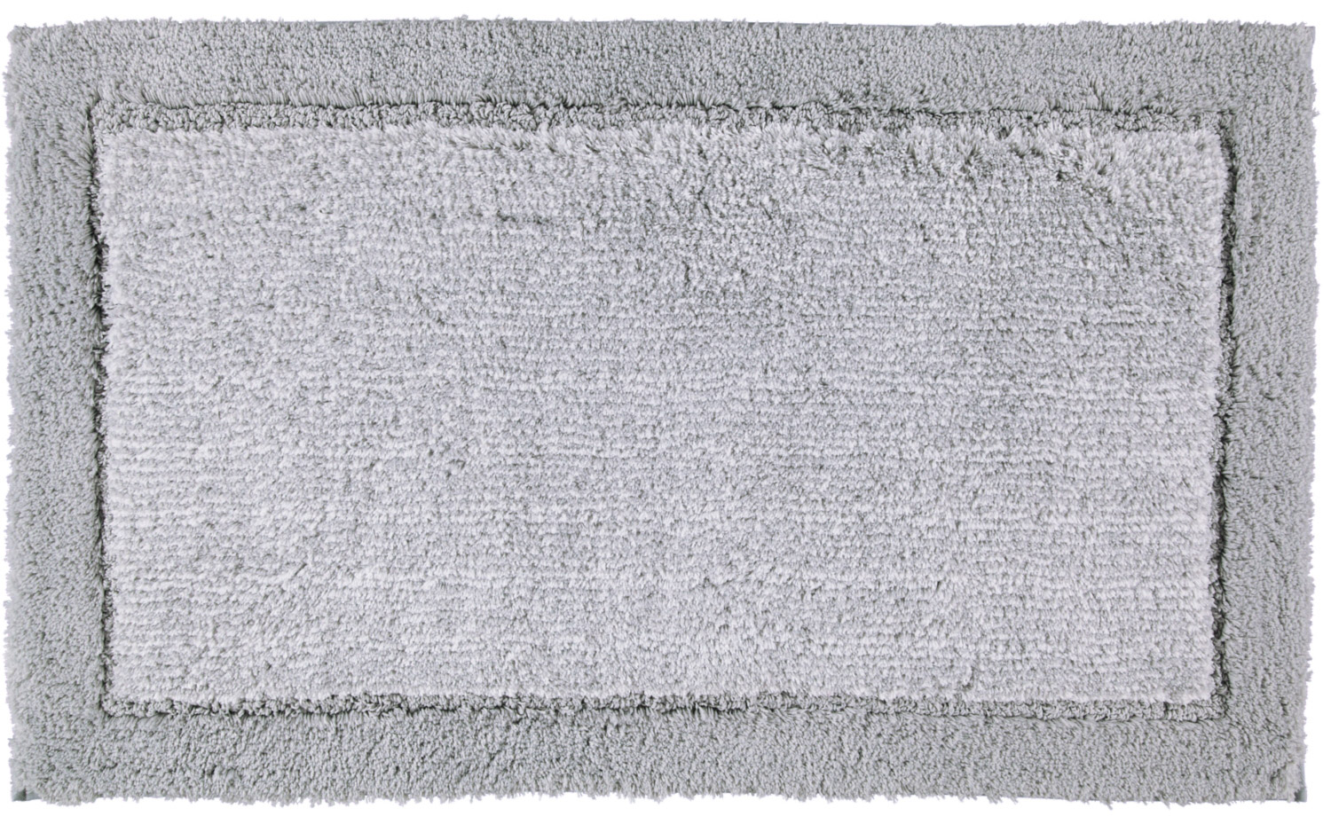 Cawö Badteppich Luxury Home Two Tone 590 | 76 Platin