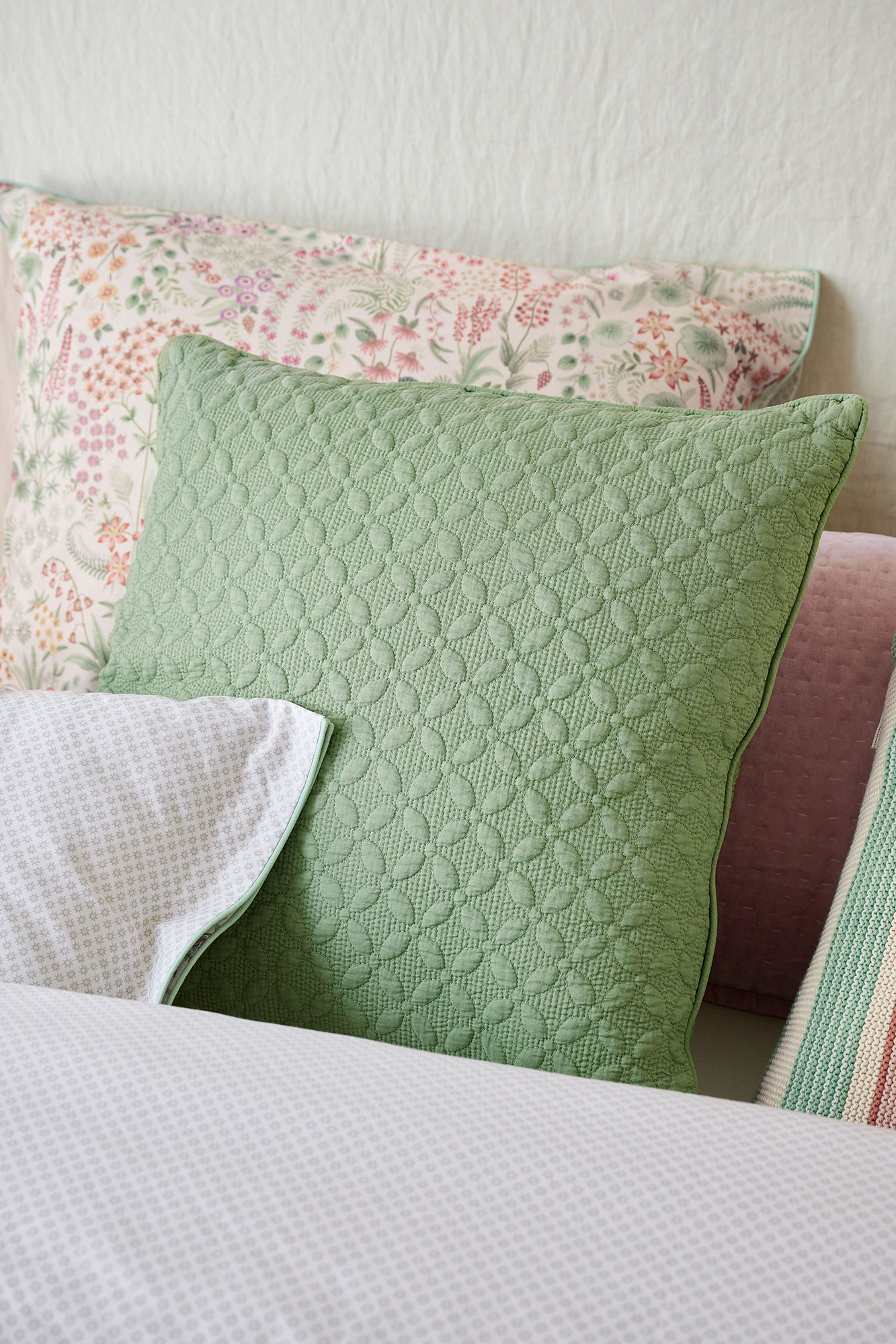 Pip Studio Zierkissen Yuna  | Grün