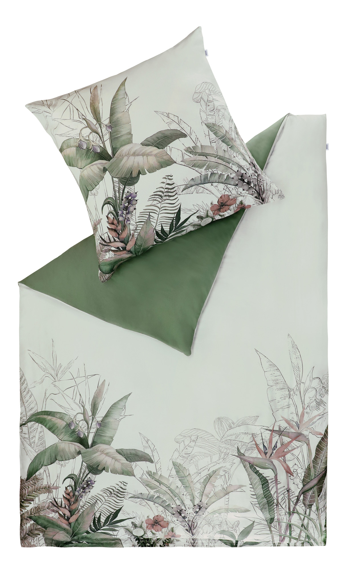 Schöner Wohnen Kollektion Satin Bettwäsche Tropical | 090 gr