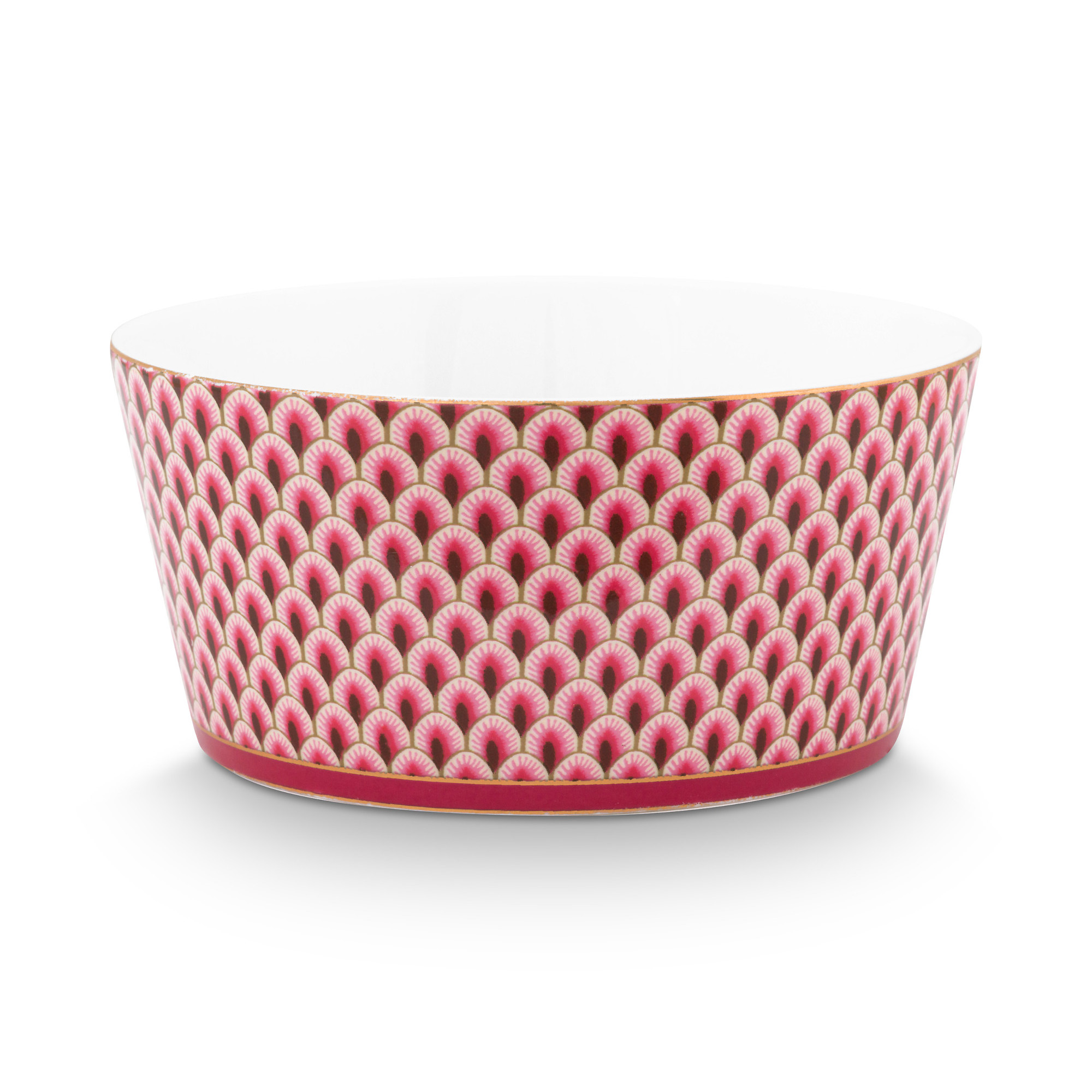 Pip Studio Geschenkset Schüsseln Flower Festival | Dunkelpin