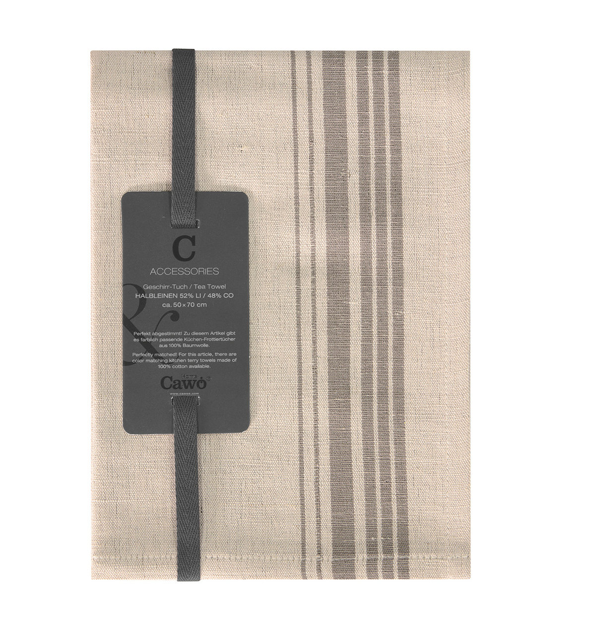 Cawö Geschirrtuch Nature  533 | 33 muskat