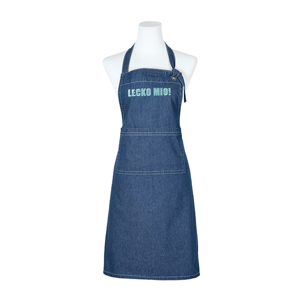 Pad Kochschürze Denim | mint