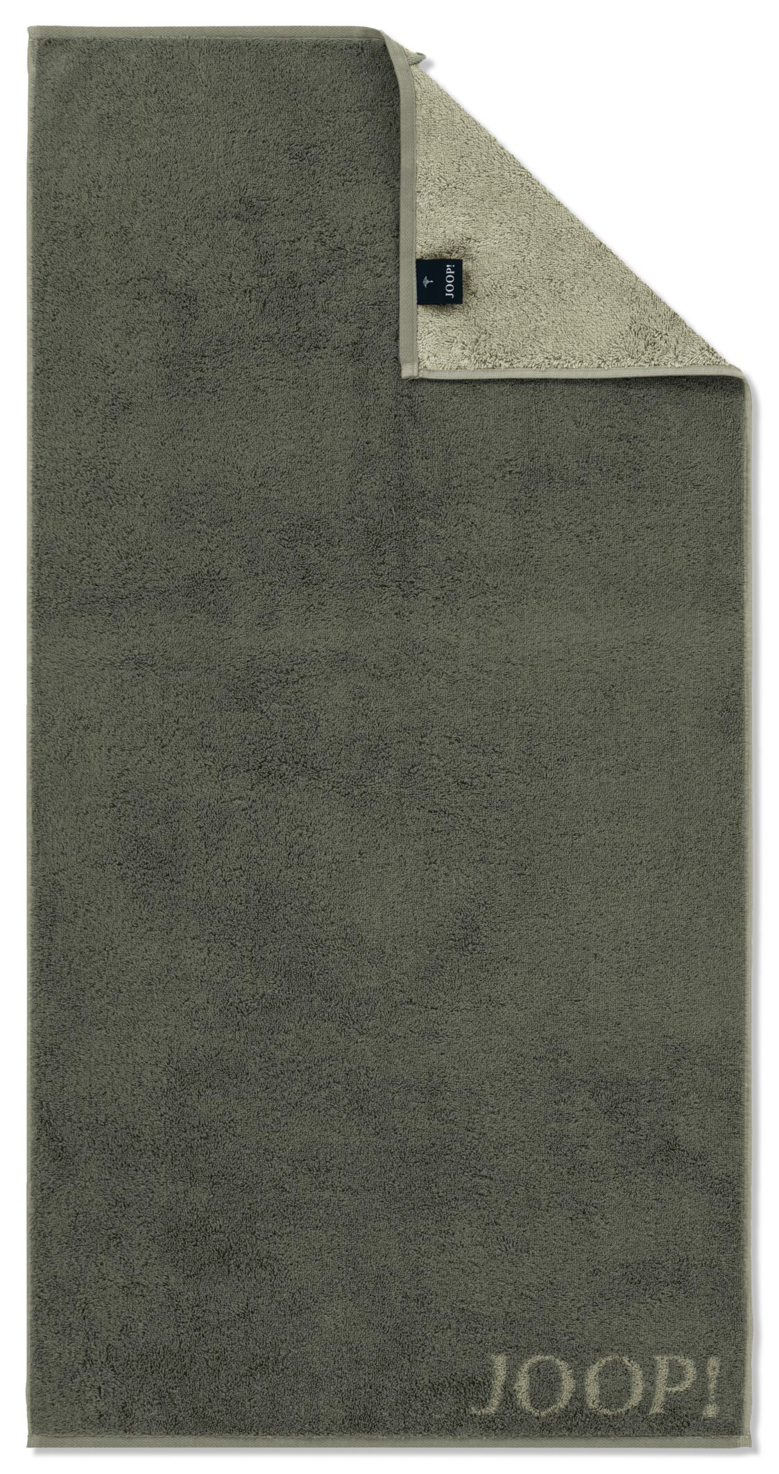 JOOP! Handtuch Contour Doubleface 1716 | 47 oliv