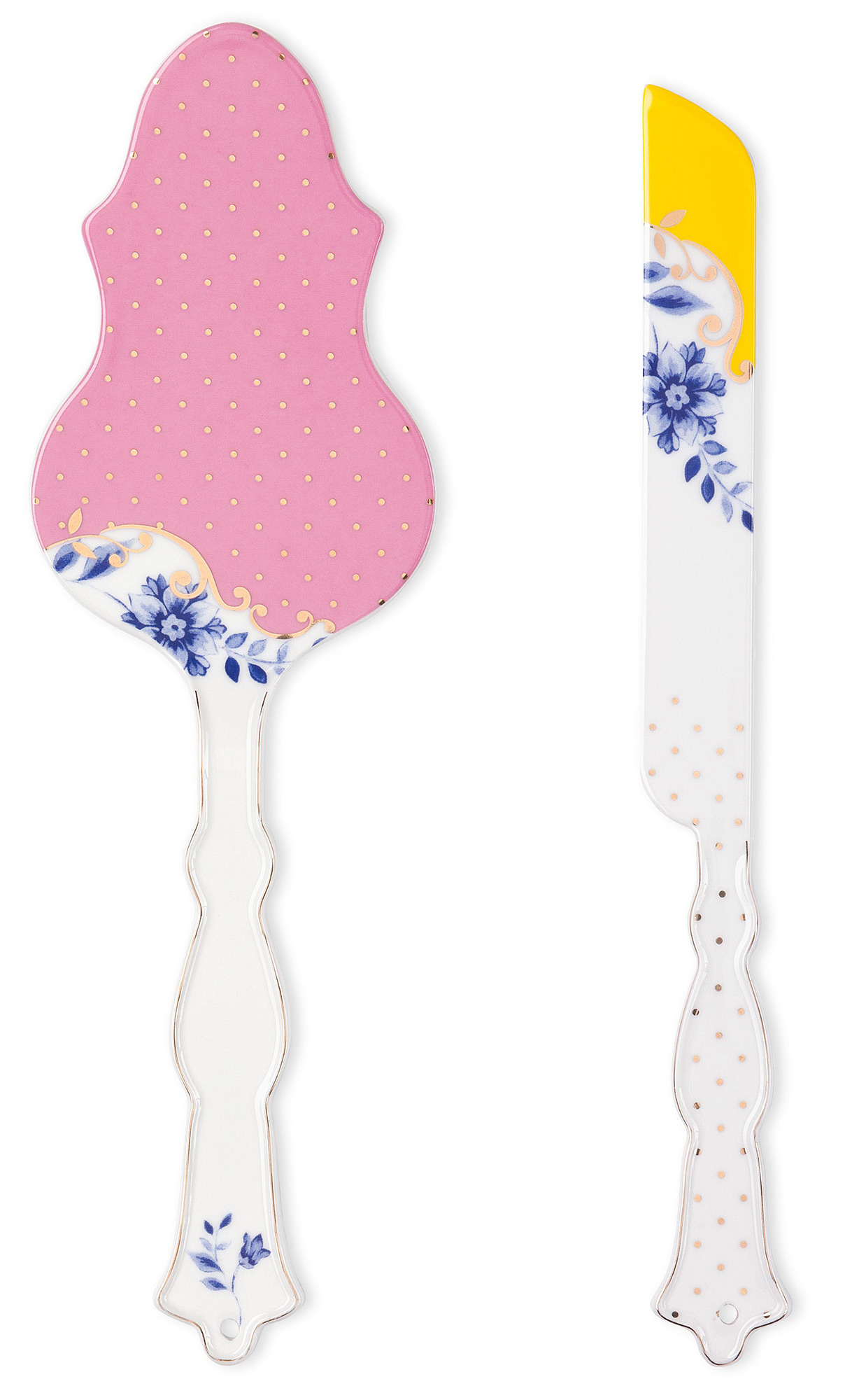Pip Studio 2er Set Tortenheber Tortenmesser Royal | multi