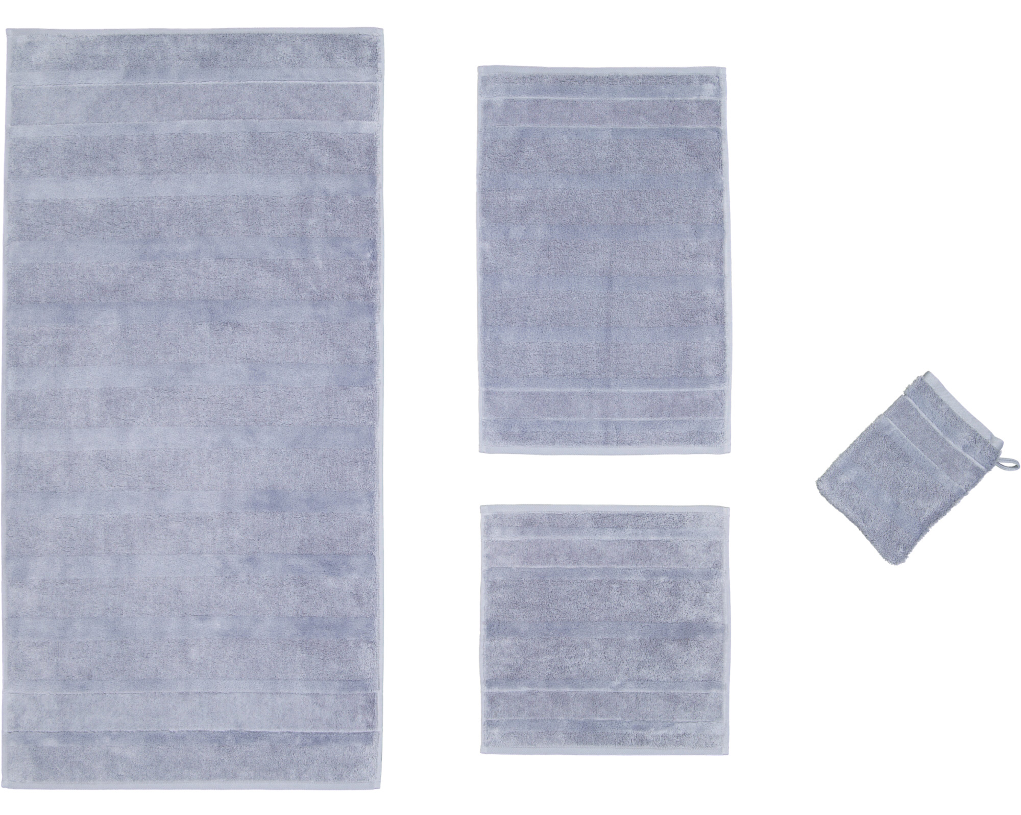 Cawö Handtuch Noblesse 2 1002 | 187 nordic blue