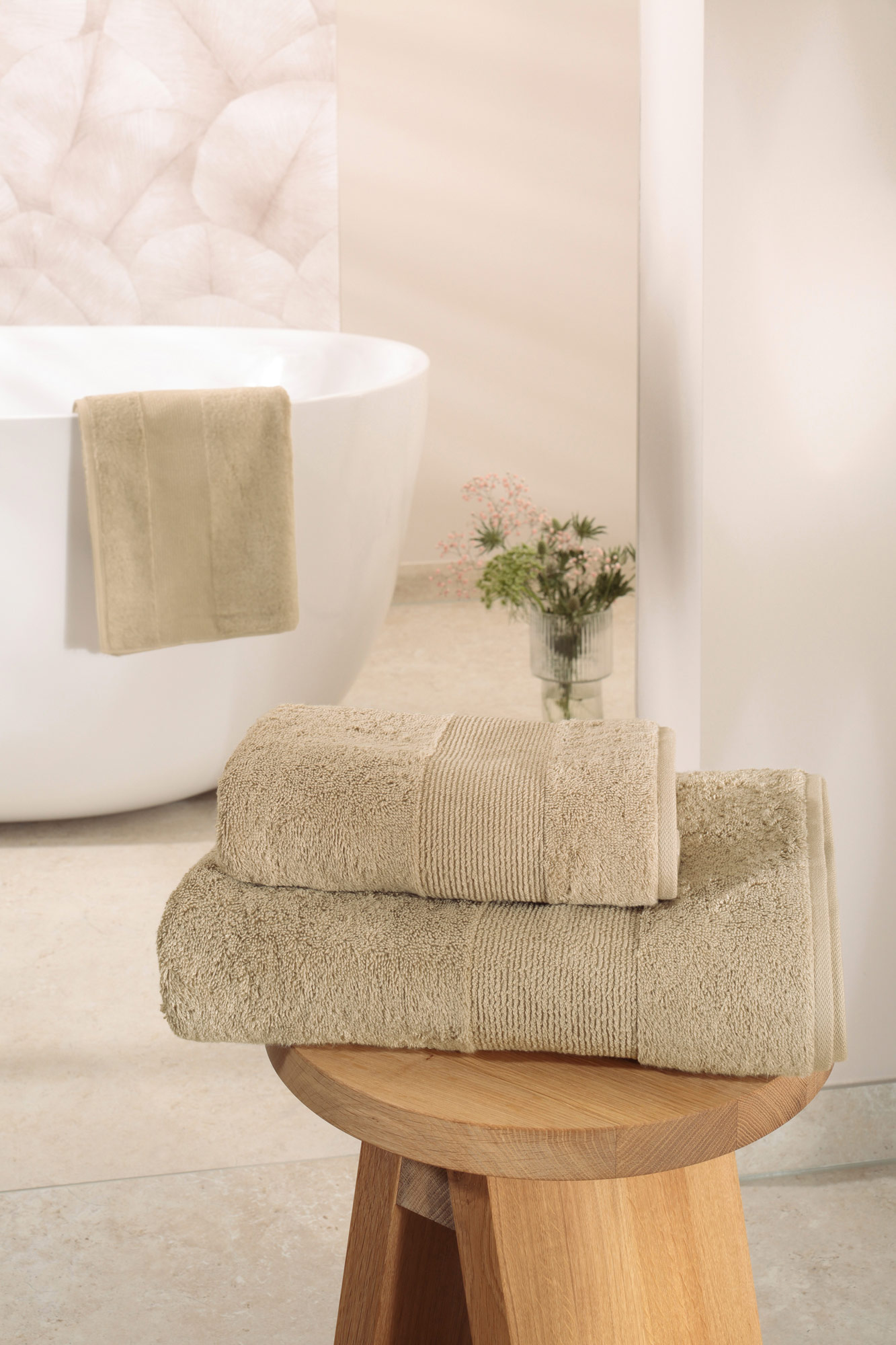 Cawö Handtuch The Luxury 5000 | 375 sand