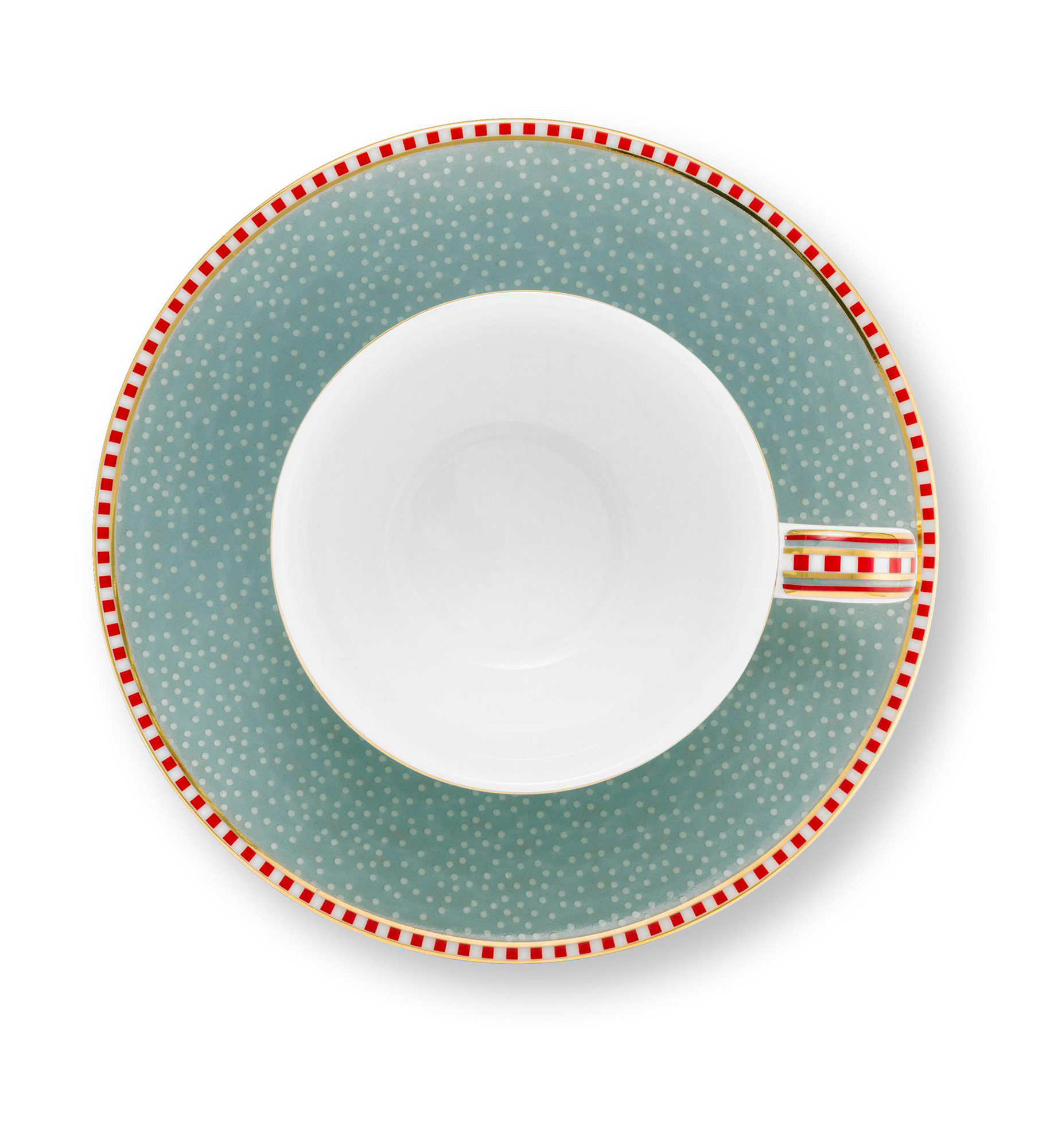 Pip Studio 2er Set Espresso Tassen Blooming Tales | Blue