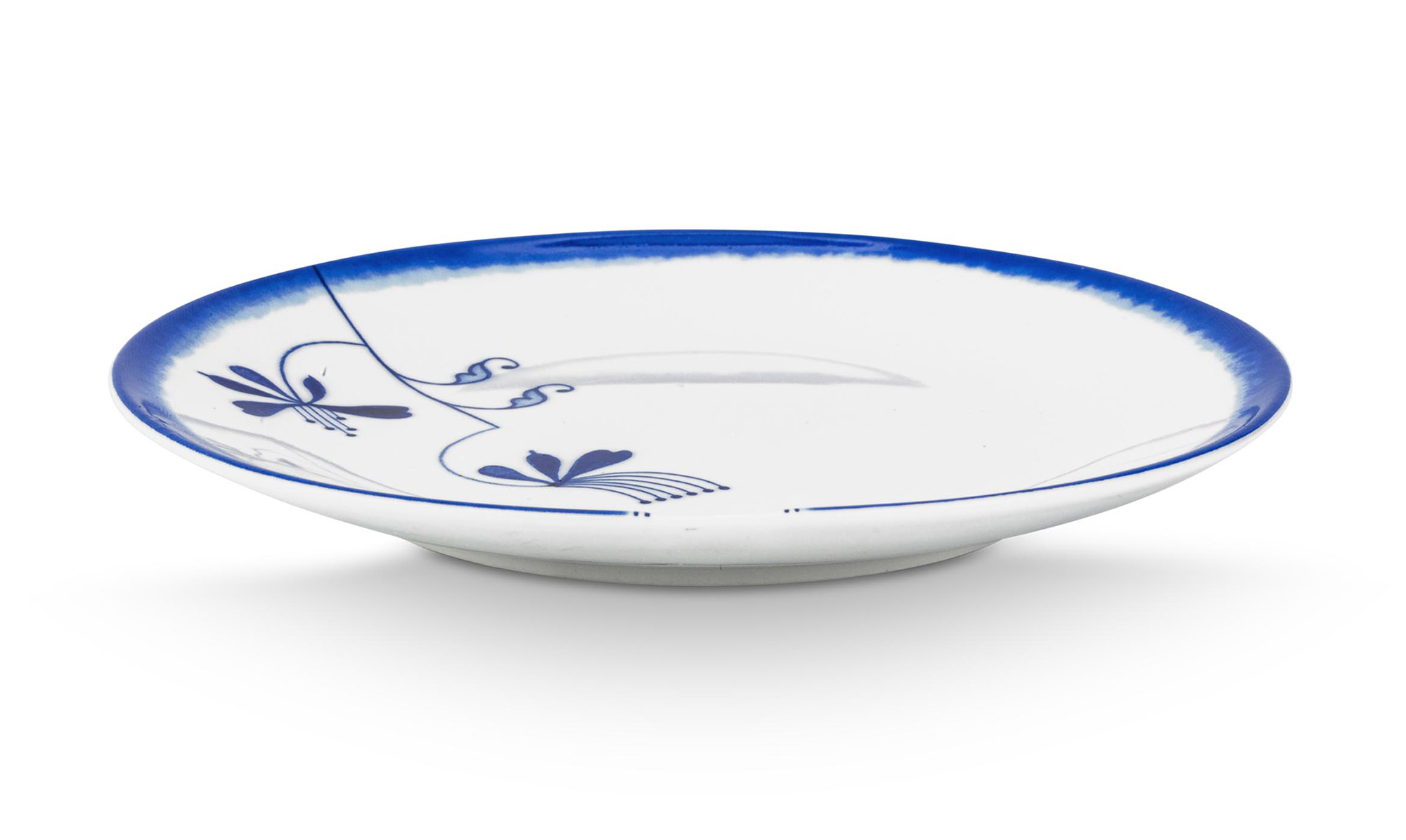 Pip Studio Gebäckteller Pip & The Blue Bird | weiss