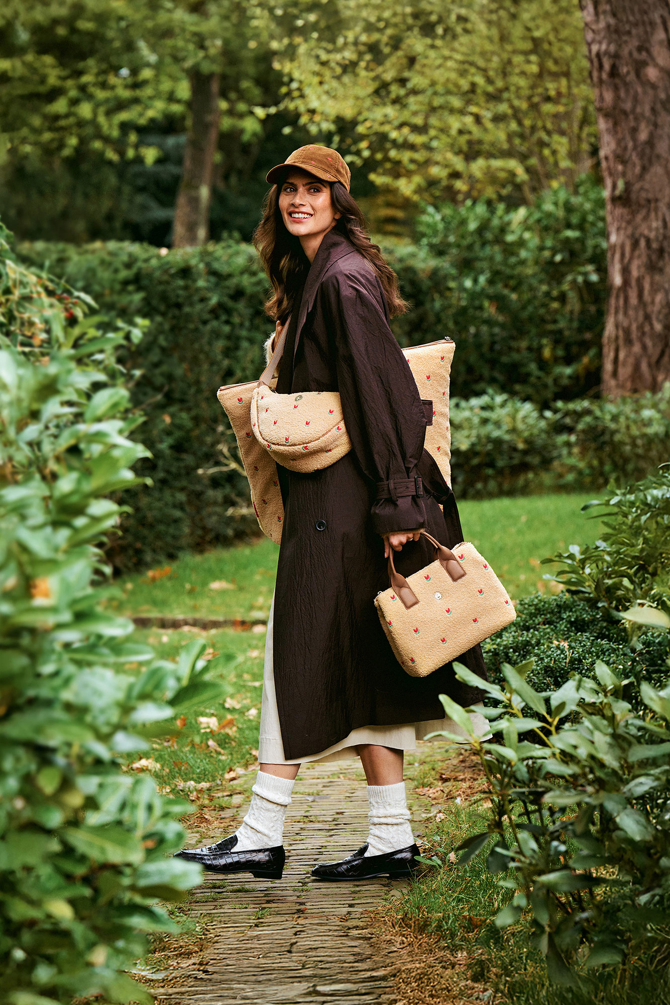 Pip Studio Handtasche Fia Teddy | sand