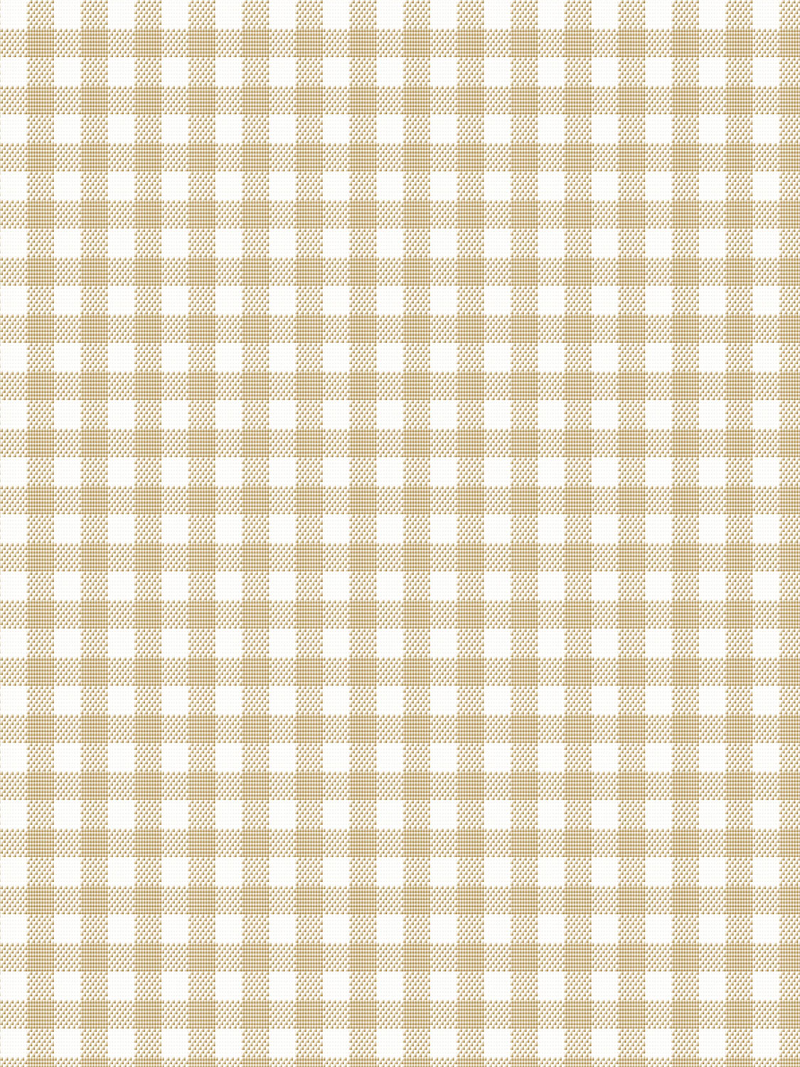 Elegante Perkalbettwäsche Vichy | 7 sand