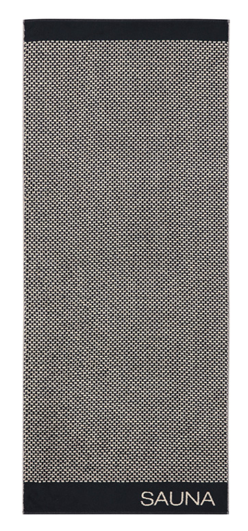 Cawö Saunatuch Natural 6220 | 39 Natur-Schwarz Cawö Saunatuch Natural 6220 | 39 Natur-Schwarz