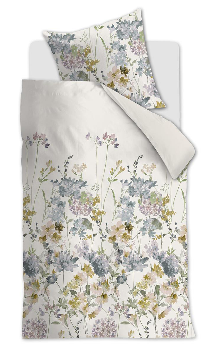 Beddinghouse Baumwoll-Bettwäsche Hortensia | Pastell