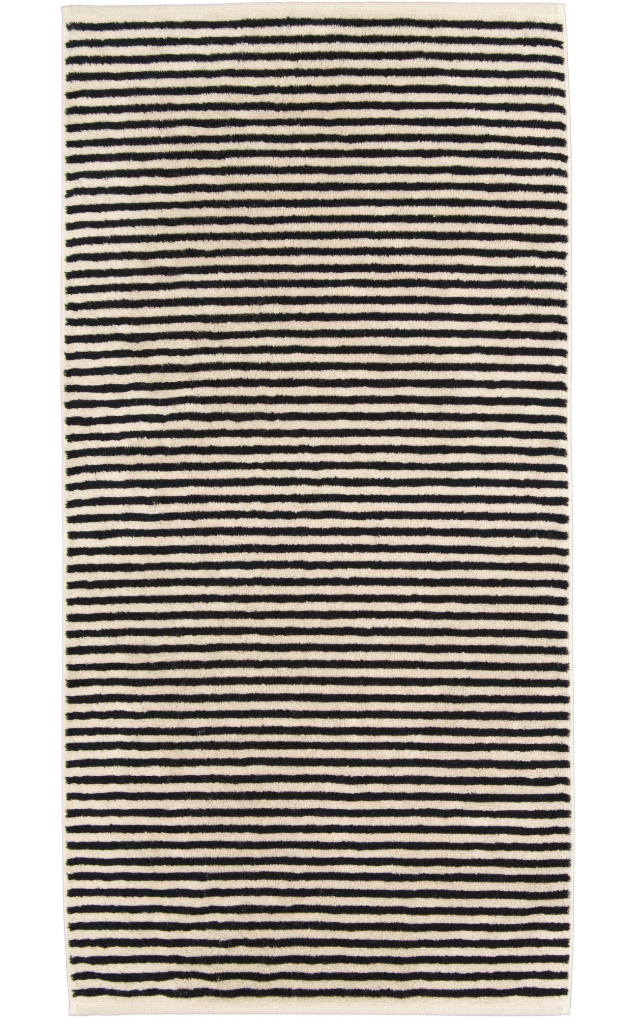 Cawö Handtuch  Natural 6216 | 39 Natur-Schwarz
