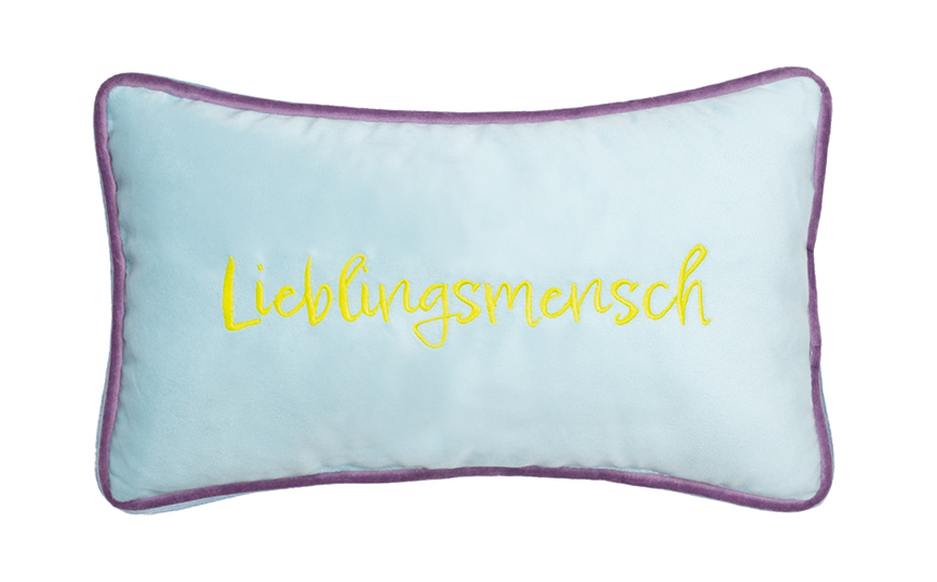 Pad Kissen Petite Liebling | light-blue
