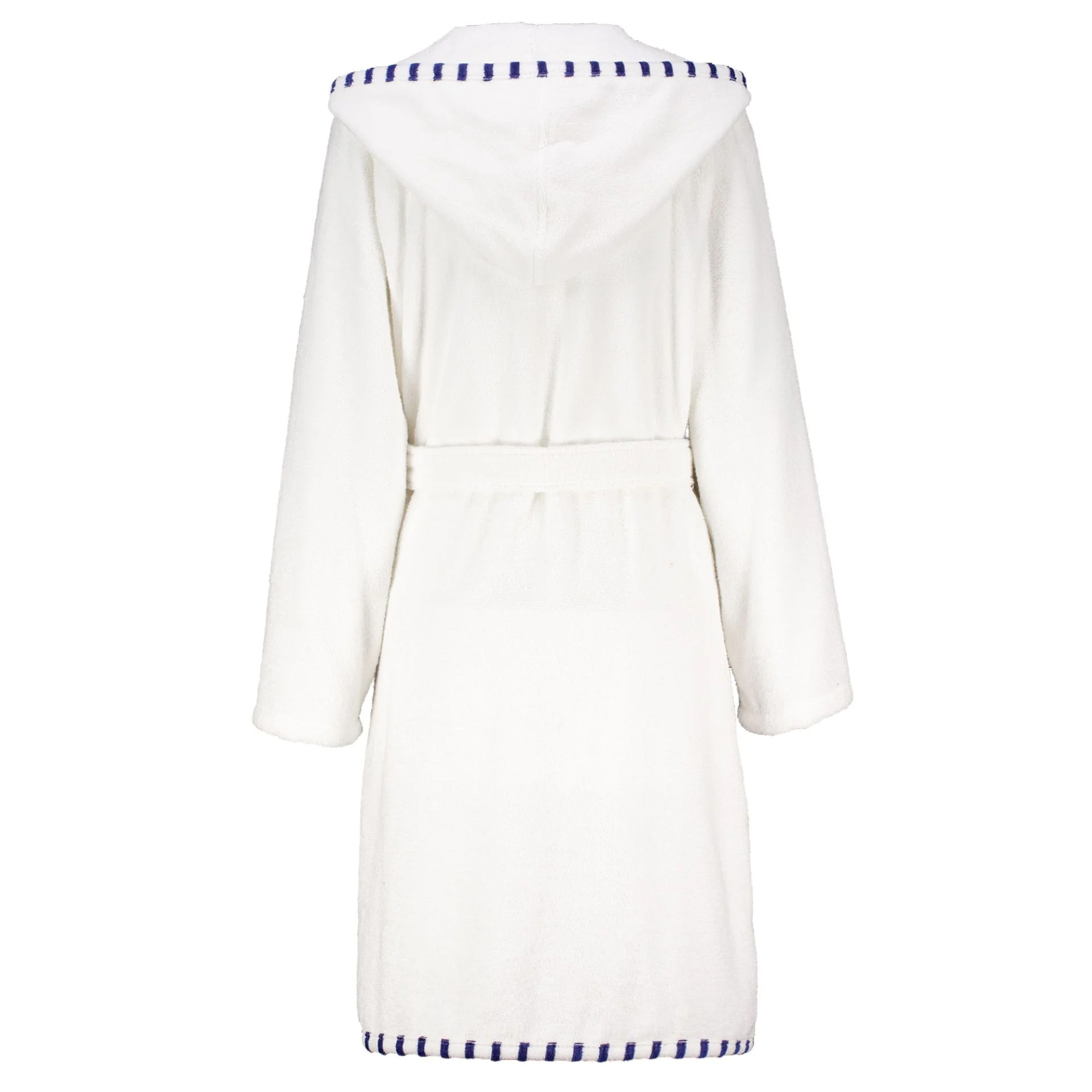 Cawö Damen Kapuze-Bademantel 848 | 600 weiß