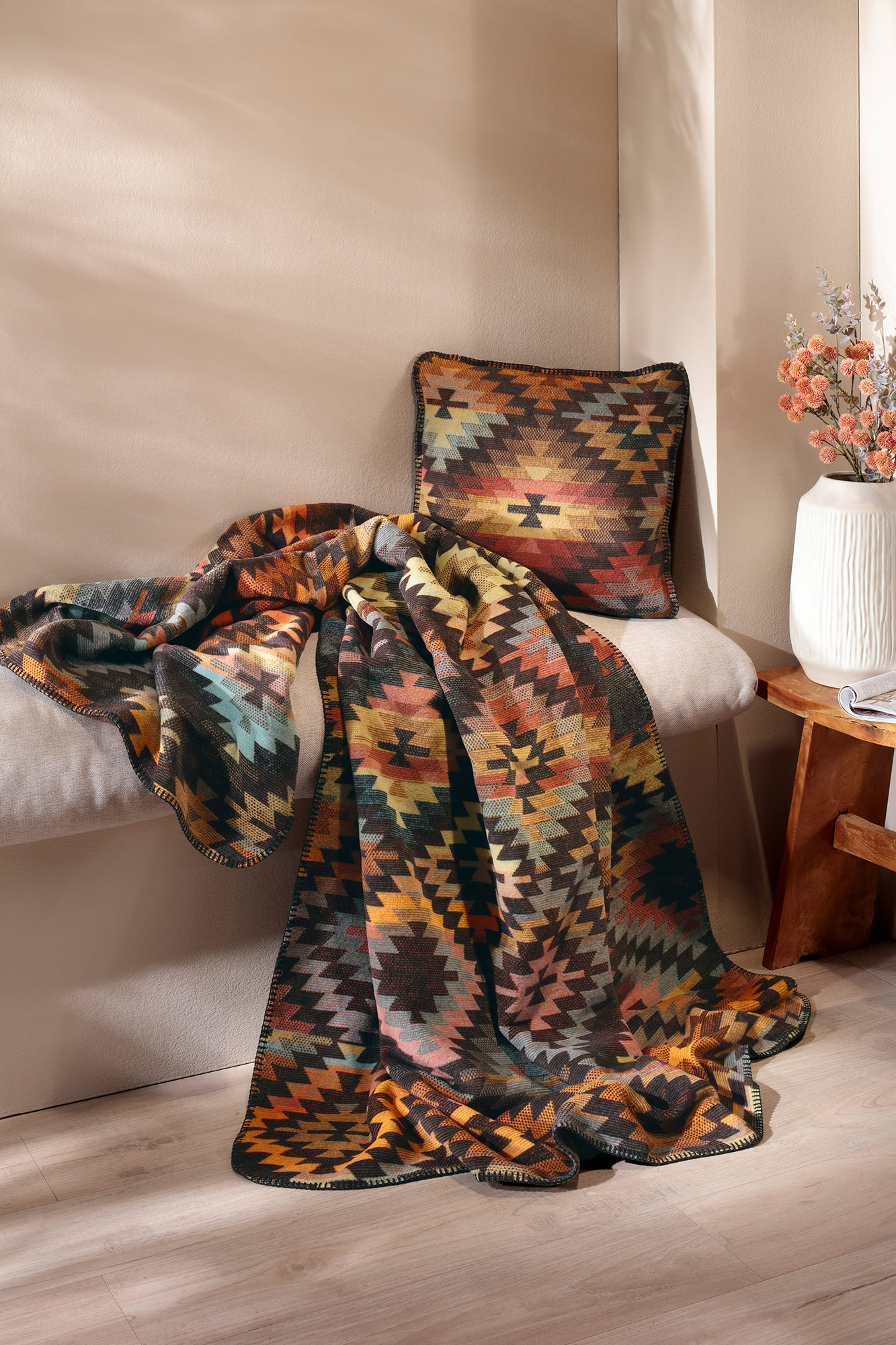 Biederlack Plaid / Decke Nomad Glow