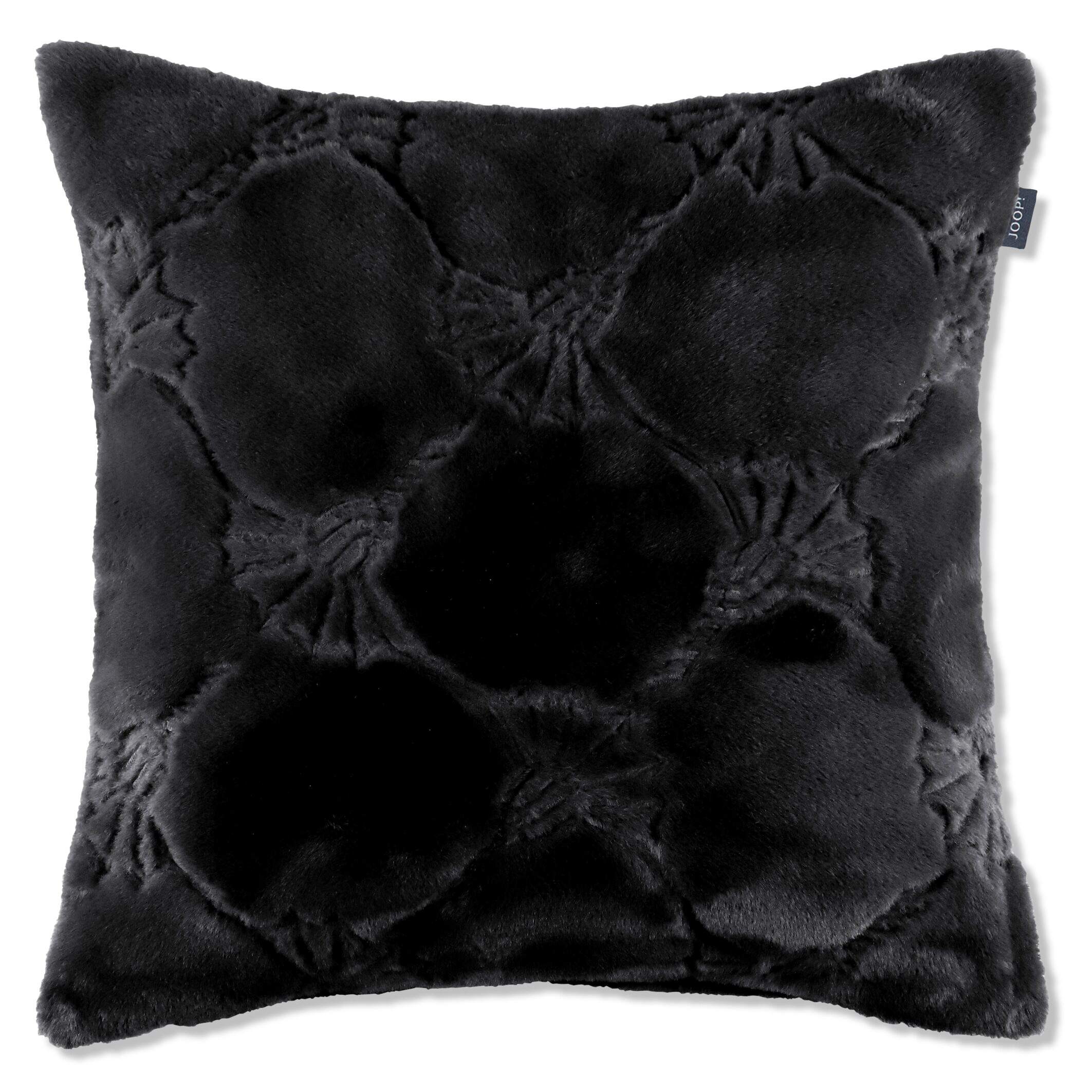 JOOP! Kissenhülle COZY CORNFLOWER | 002 schwarz
