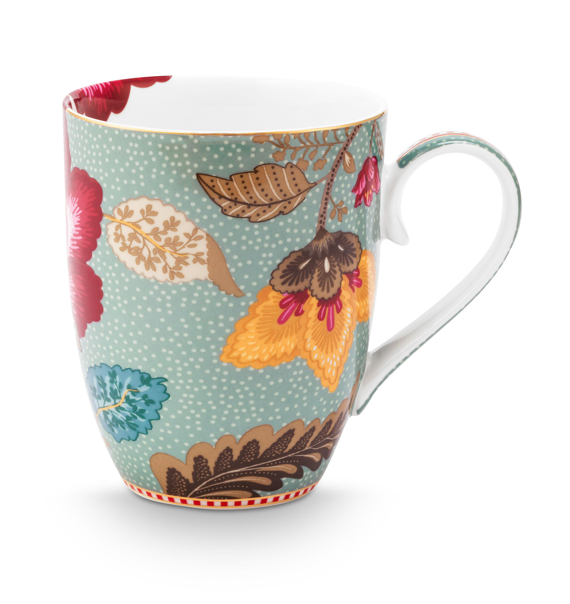 Pip Studio 3er Set Frühstücksset Blooming Tales | Blue