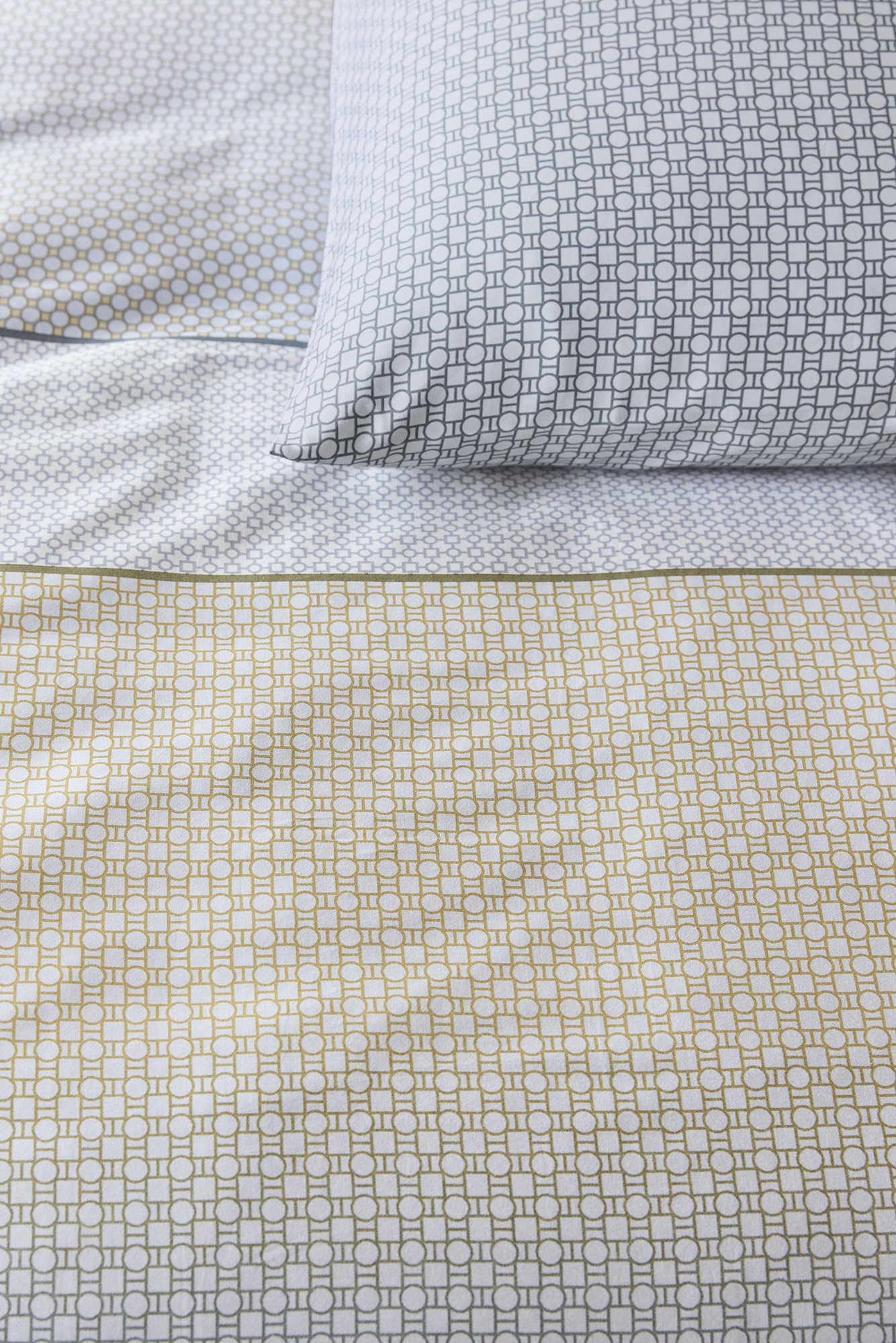 Beddinghouse Satin-Bettwäsche Connection | grün