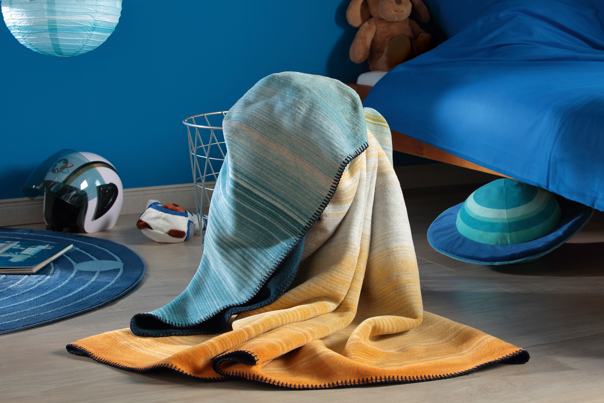 Biederlack Plaid / Wohndecke Young & Fancy | Galaxies