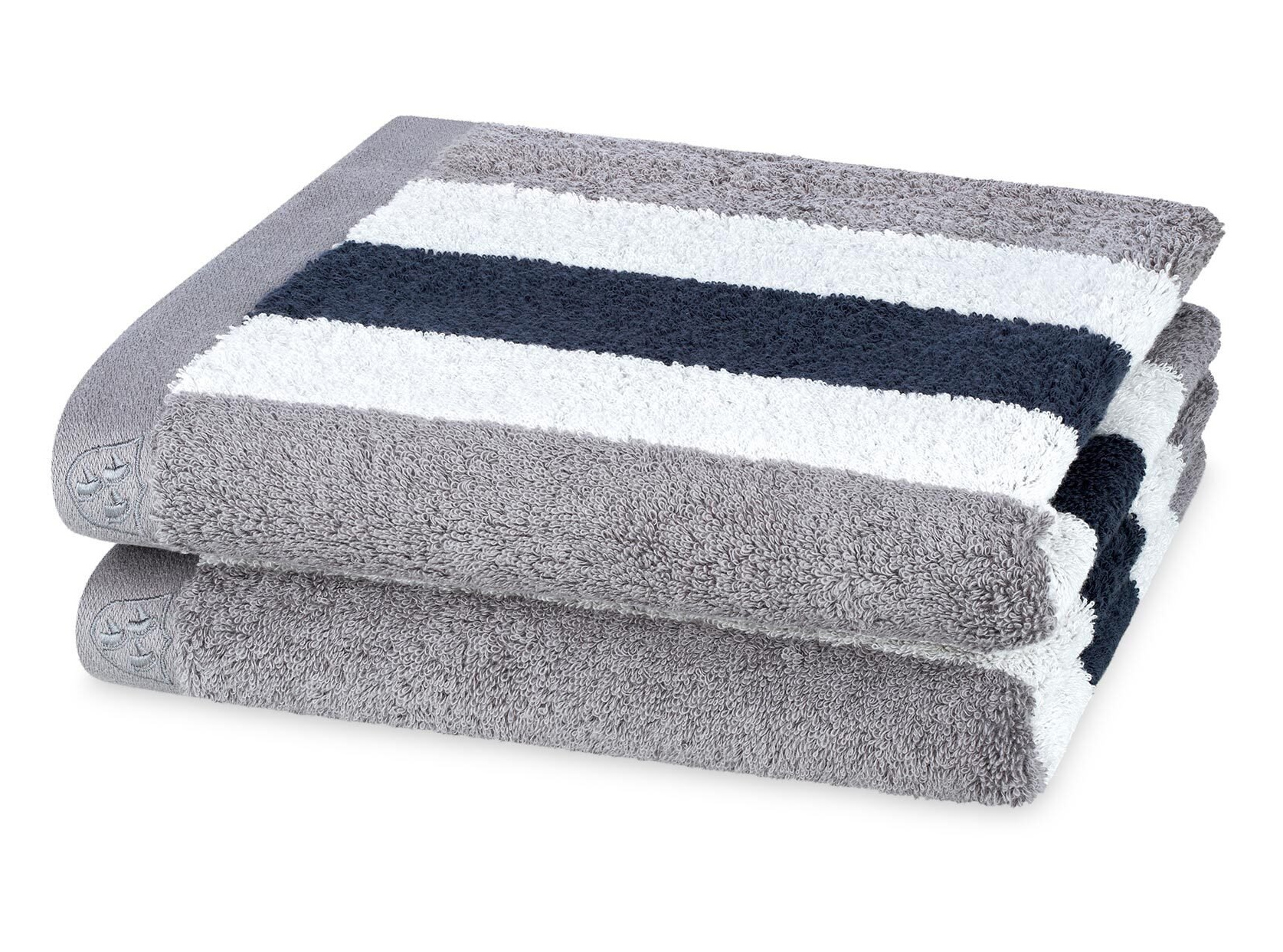 Ross Handtuch Doubleface 4832 | 08 Grau
