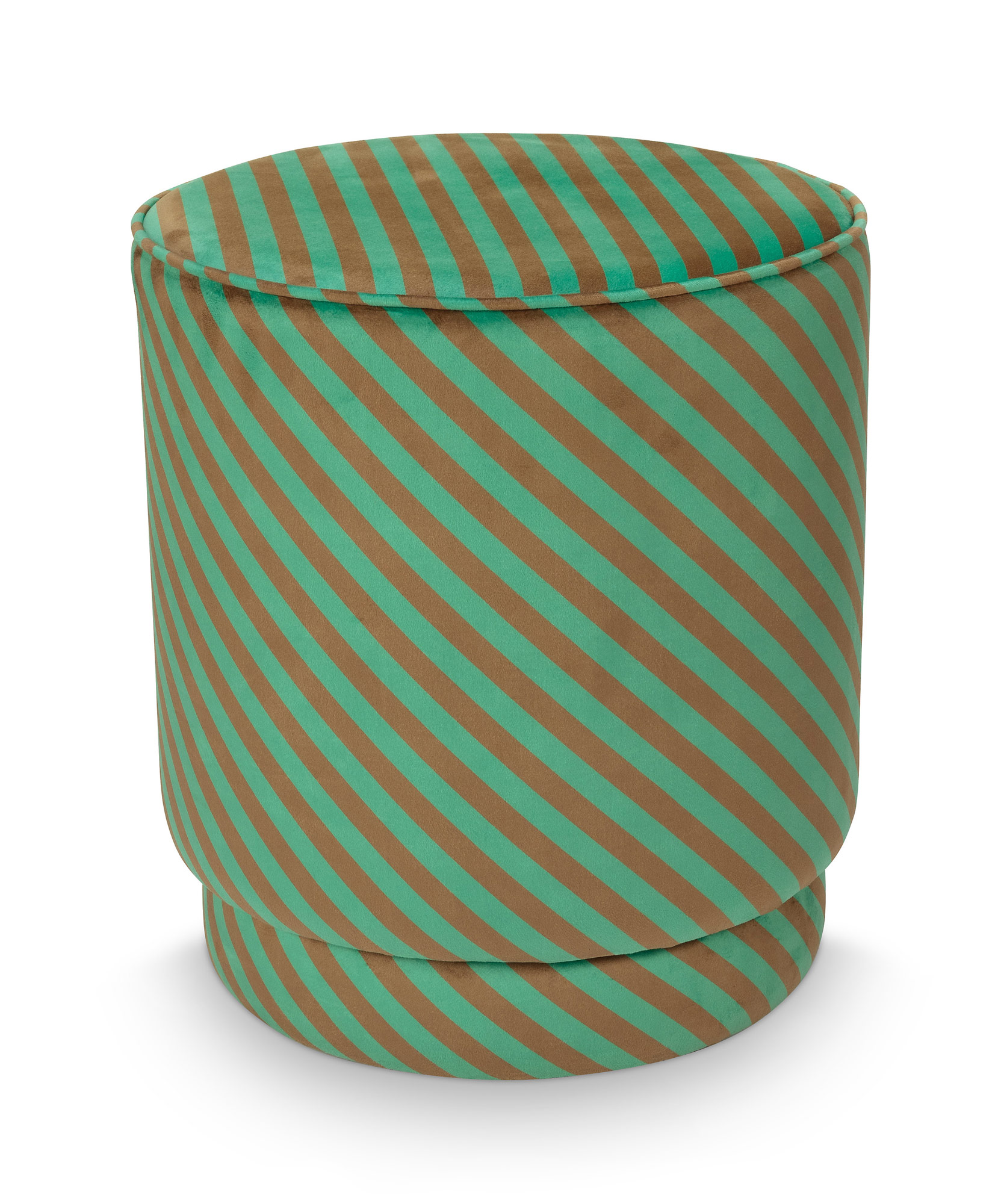 Pip Studio Pouf Sitzpouf Block Stripe | grün