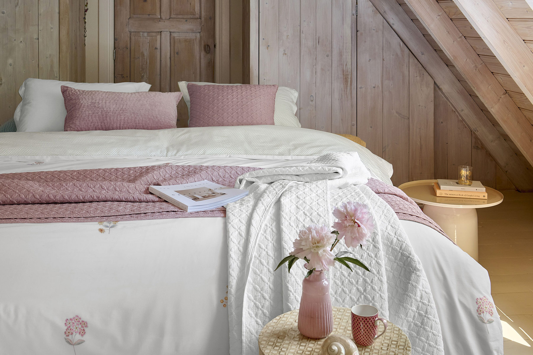 Pip Studio Zierkissen Yuna  | Rosa