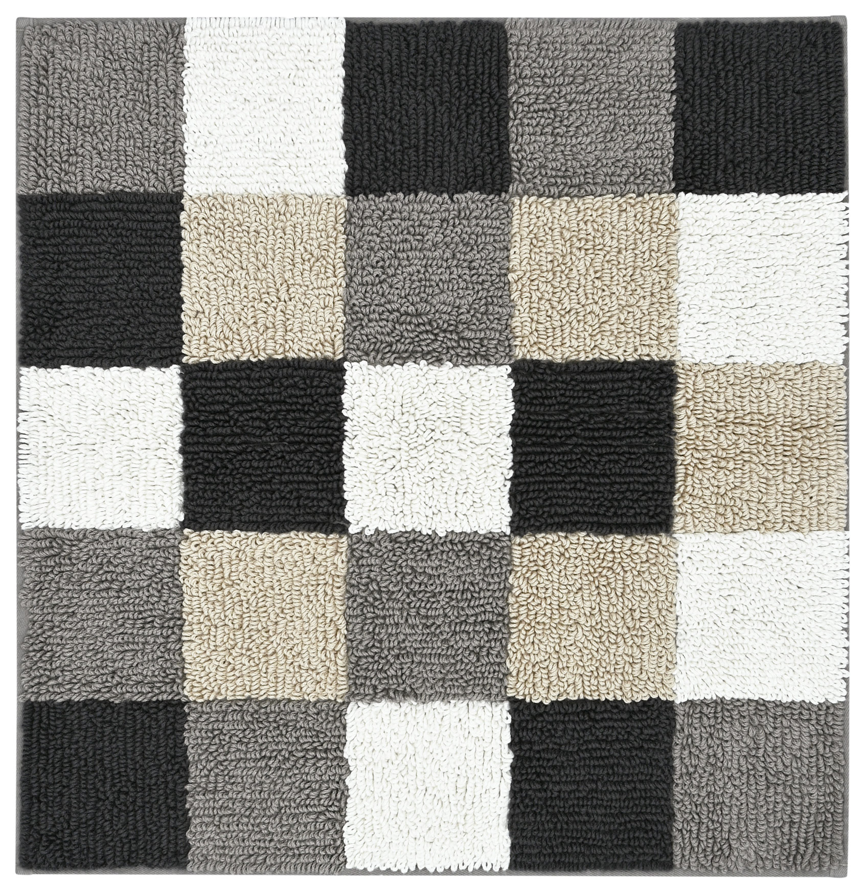 Cawö Badteppich Square 1011 | 37 natur