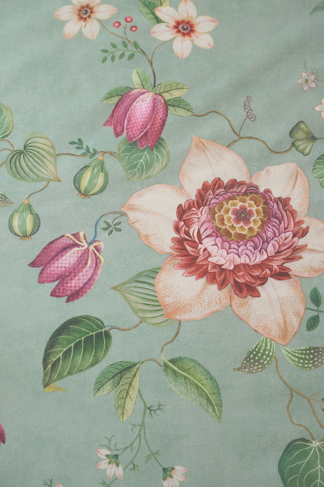 Pip Studio Perkalbettwäsche Everbloom | Grün
