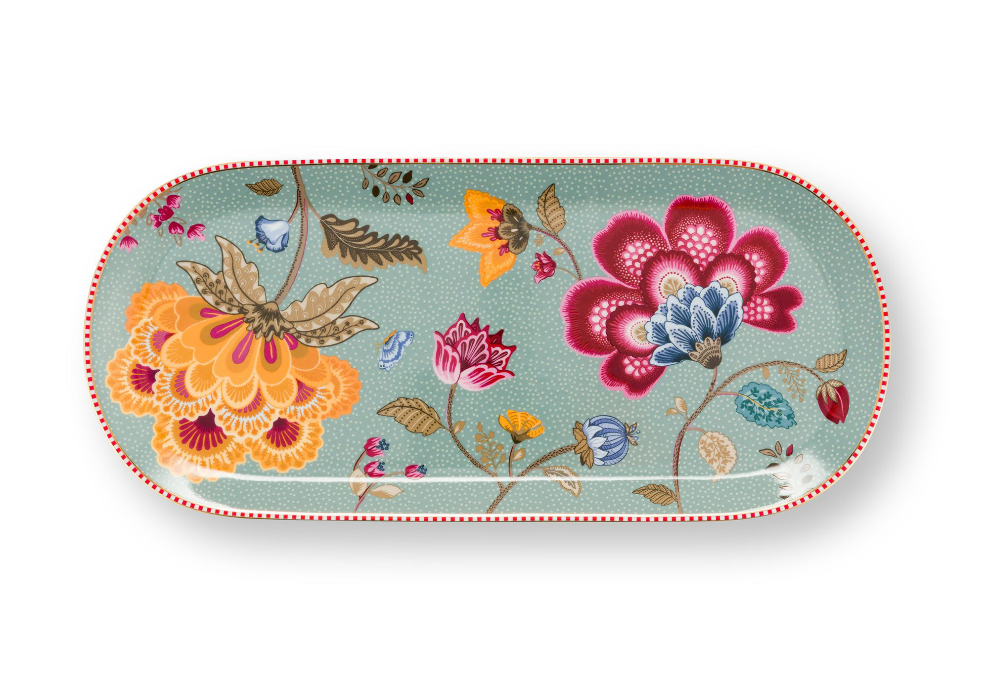 Pip Studio Tortenteller Blooming Tales | Blue