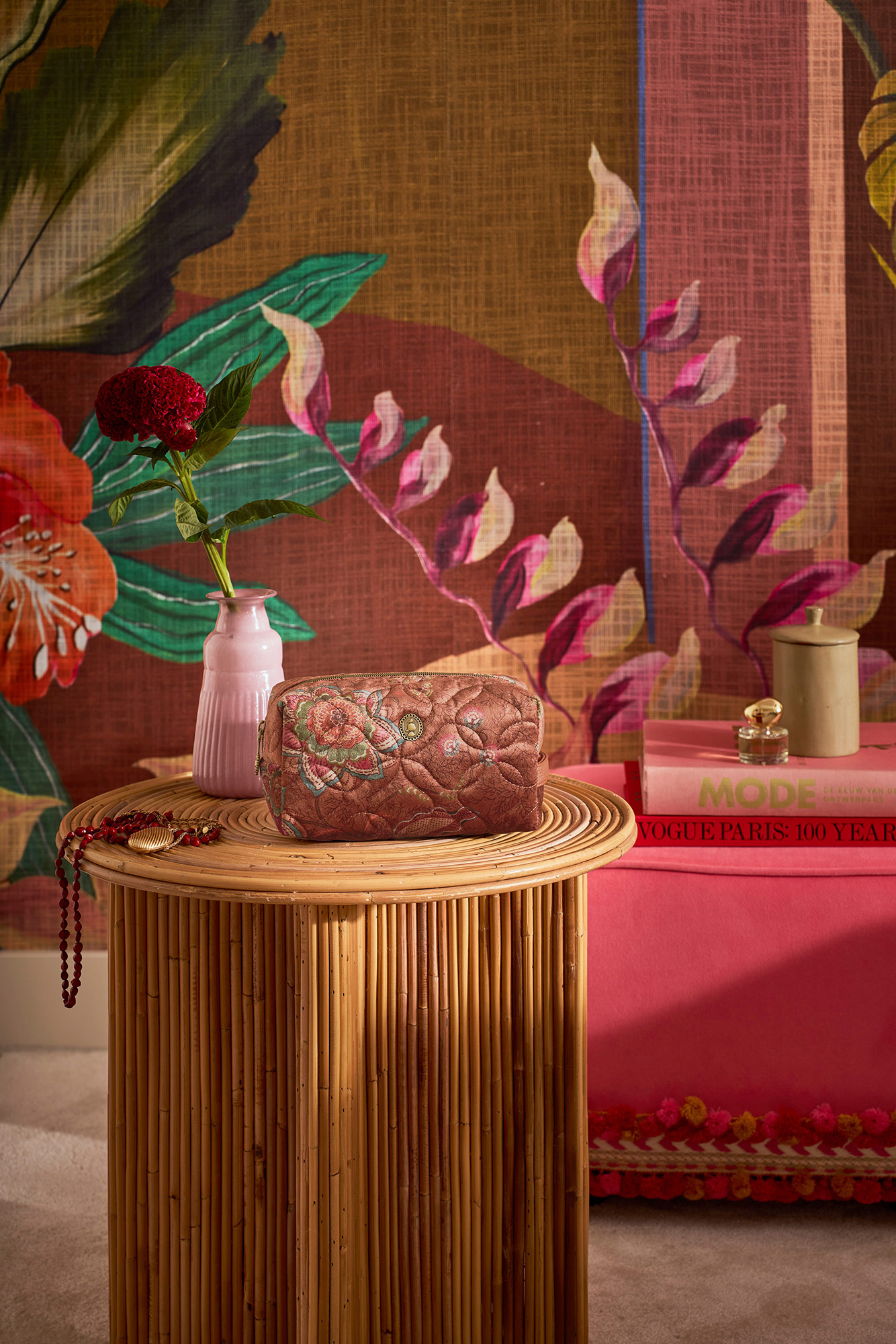 Pip Studio Kosmetiktasche Mumbai Morning | braun
