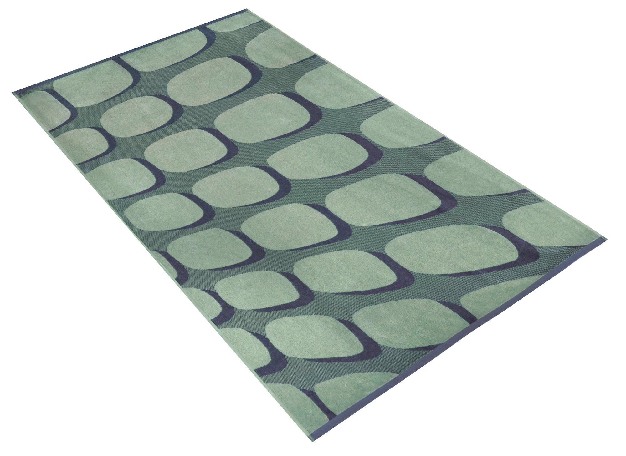 Vossen Strandtuch shadow play | 0002 soft green