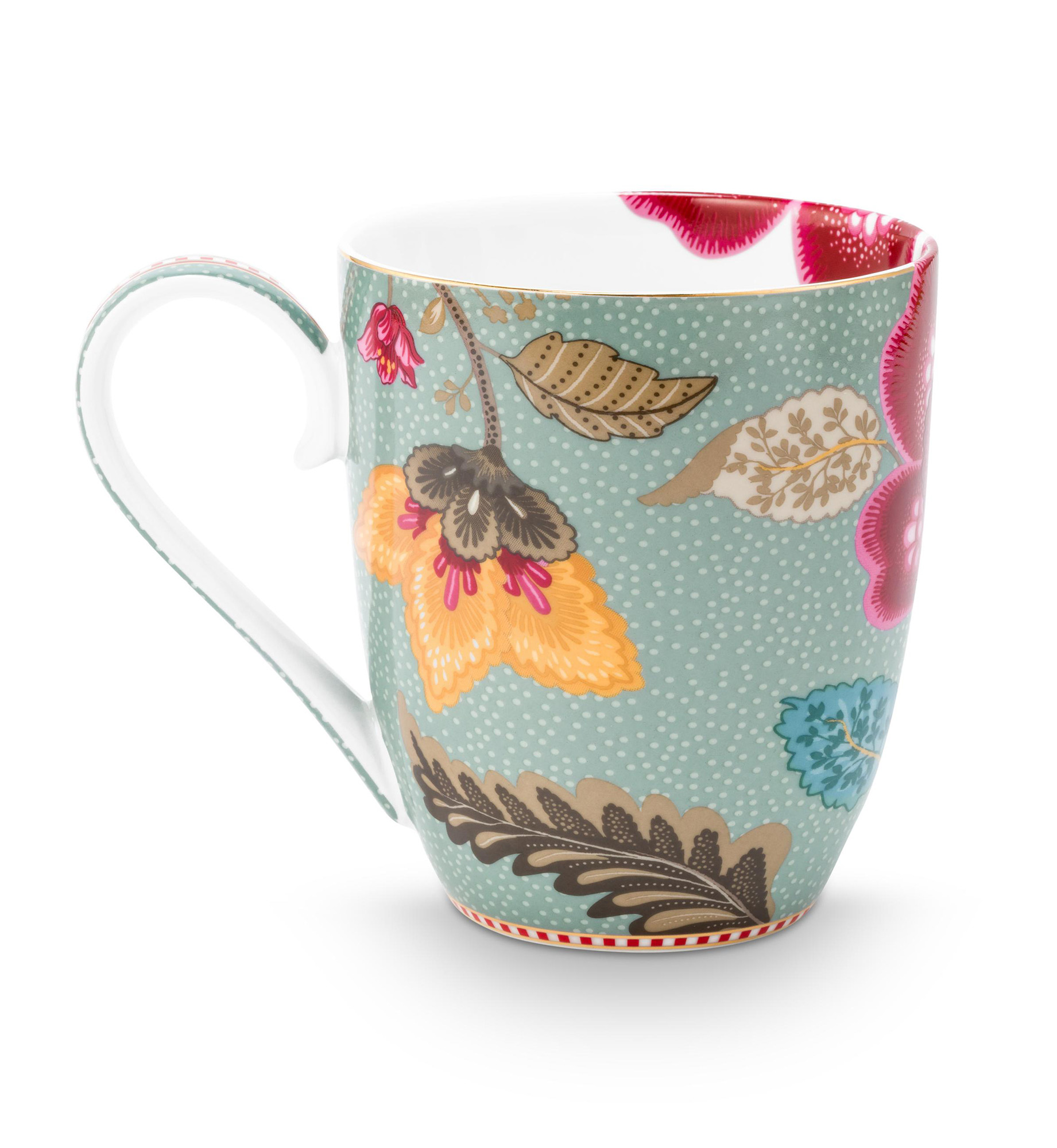 Pip Studio Tasse XL Blooming Tales | Fantasy Blue