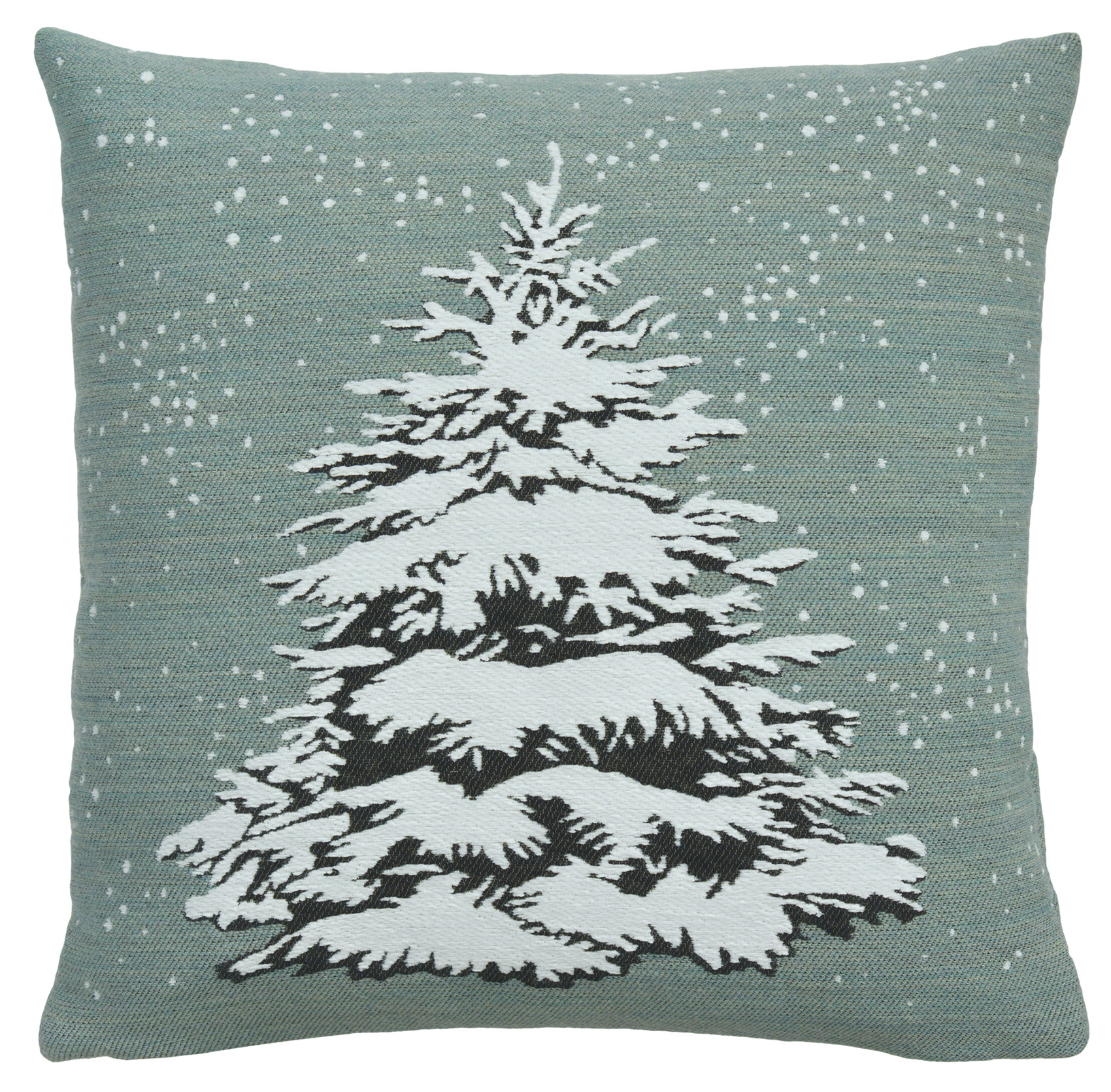 Sander Kissenhülle Nordmann Tannenbaum | 77 blue fox