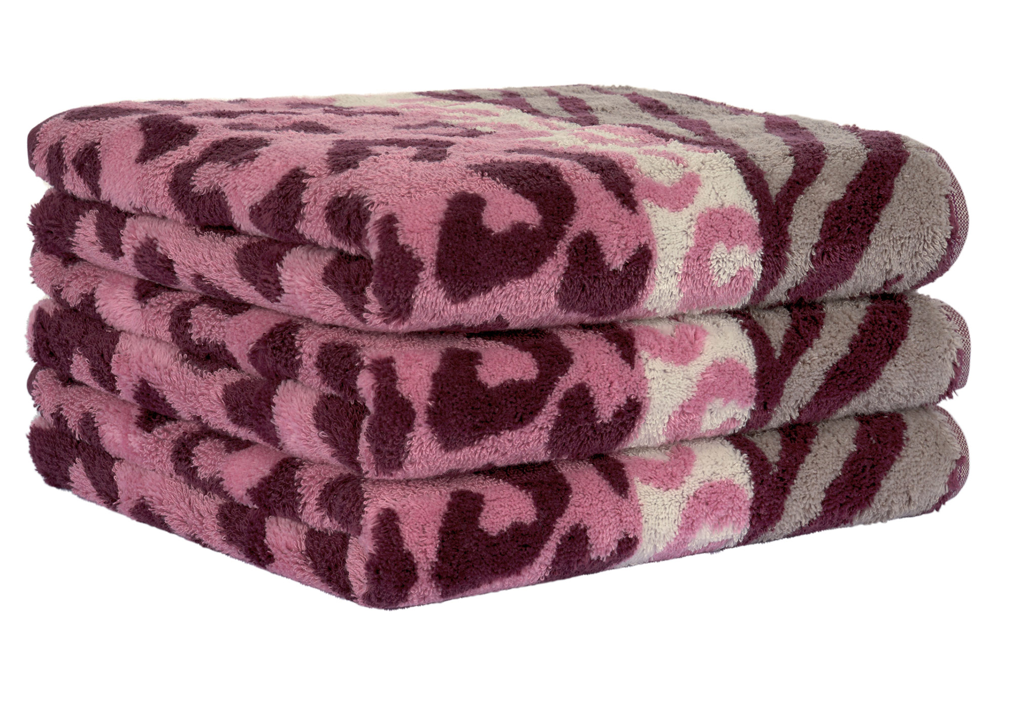 Cawö Handtuch Noblesse Animal 1090 | 22 blush