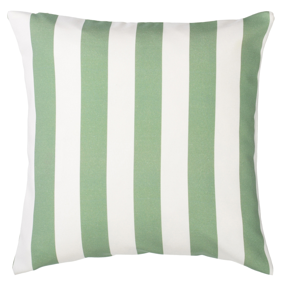 Living Dreams Outdoor-Kissenhülle | 501 Grün Streifen