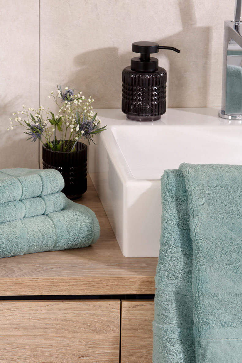 Cawö Handtuch Noblesse 1002 | 468 emerald / teal