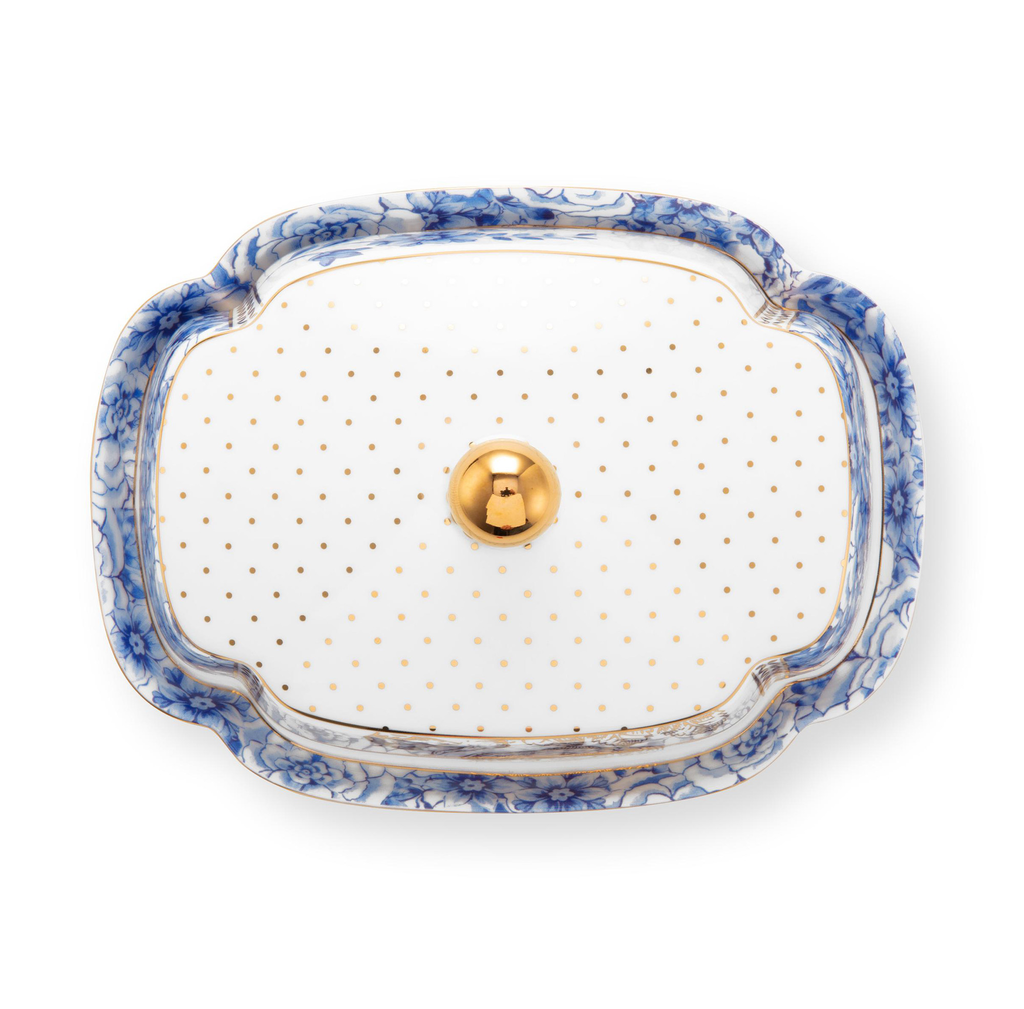 Pip Studio Butterdose Royal | White