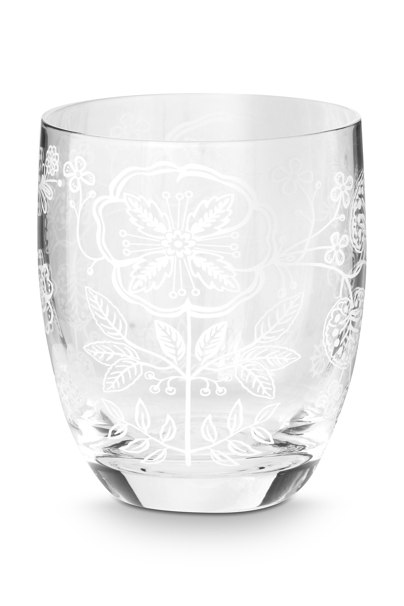 Pip Studio 2er Set Wasserglas  | weiss