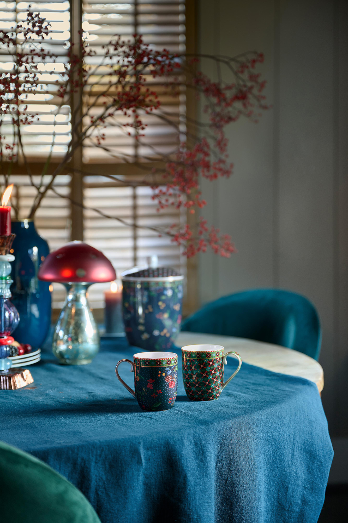 Pip Studio Tasse klein Berry Blues | blau