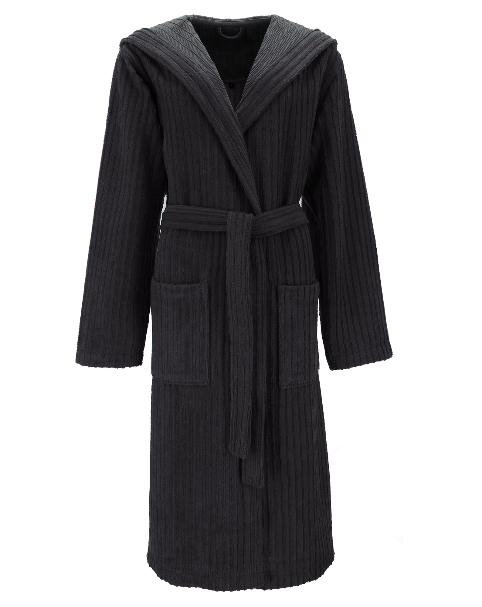 Vossen Unisex Bademantel Narona | 7700 anthrazit