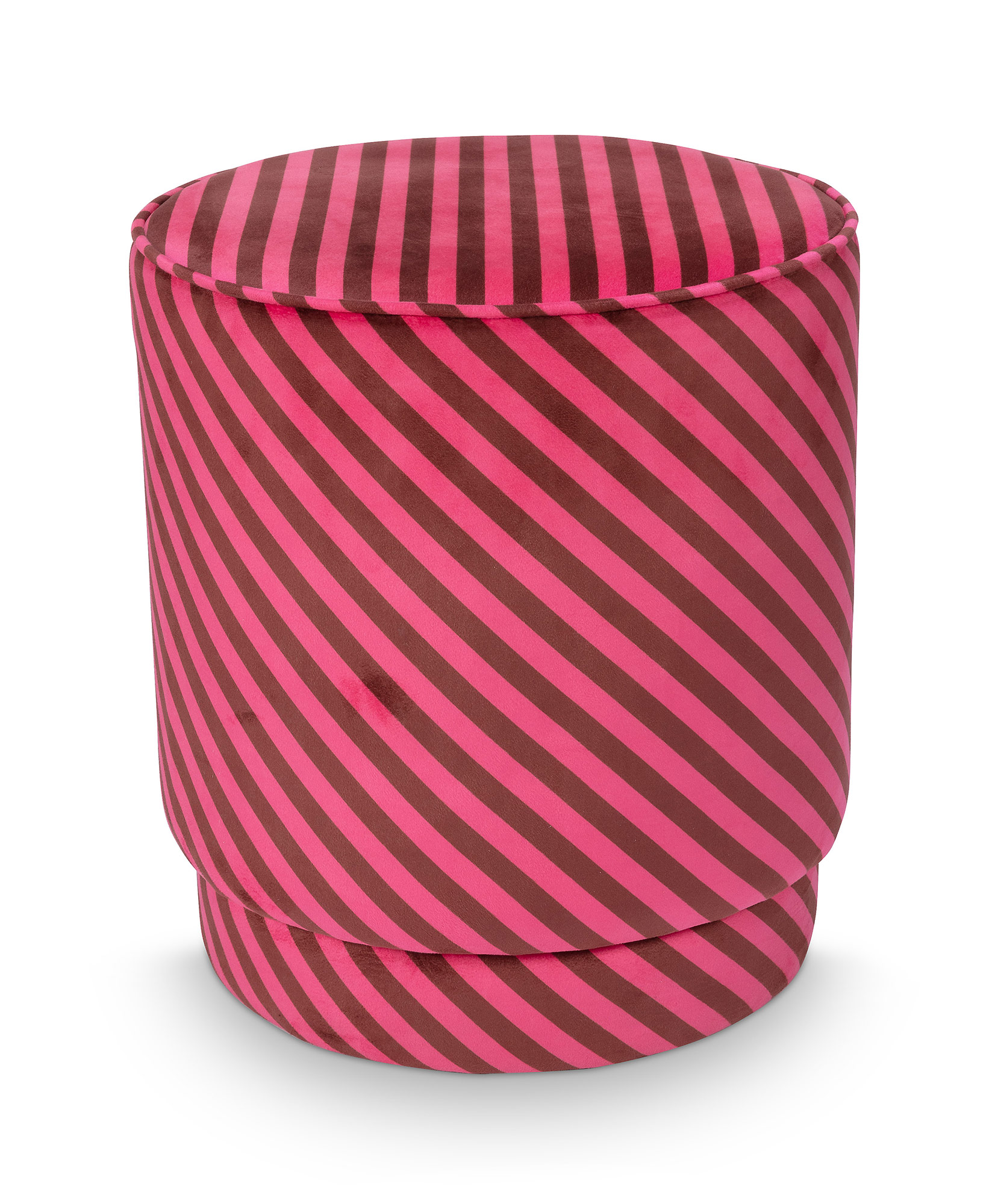 Pip Studio Pouf Sitzpouf Block Stripe | pink