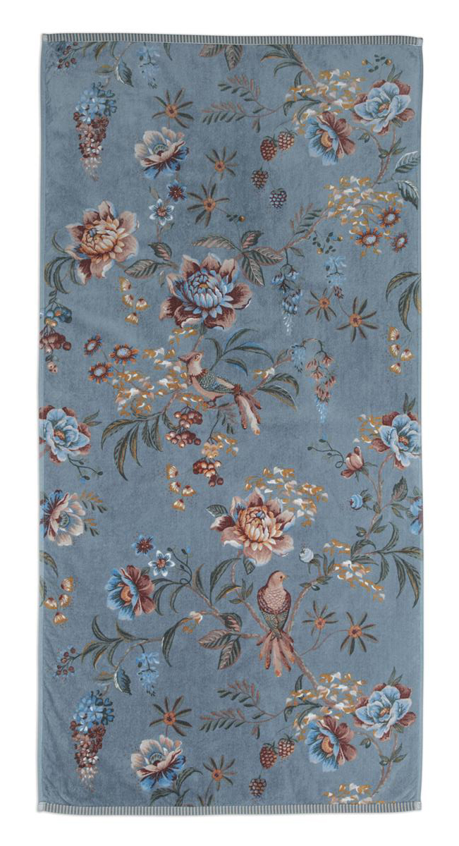 Pip Studio Duschtuch Secret Garden | Blue