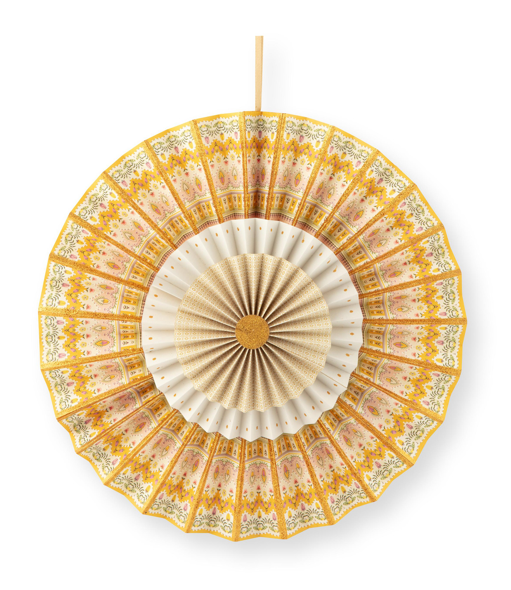 Pip Studio Papierfächer  Lily & Lotus | Yellow