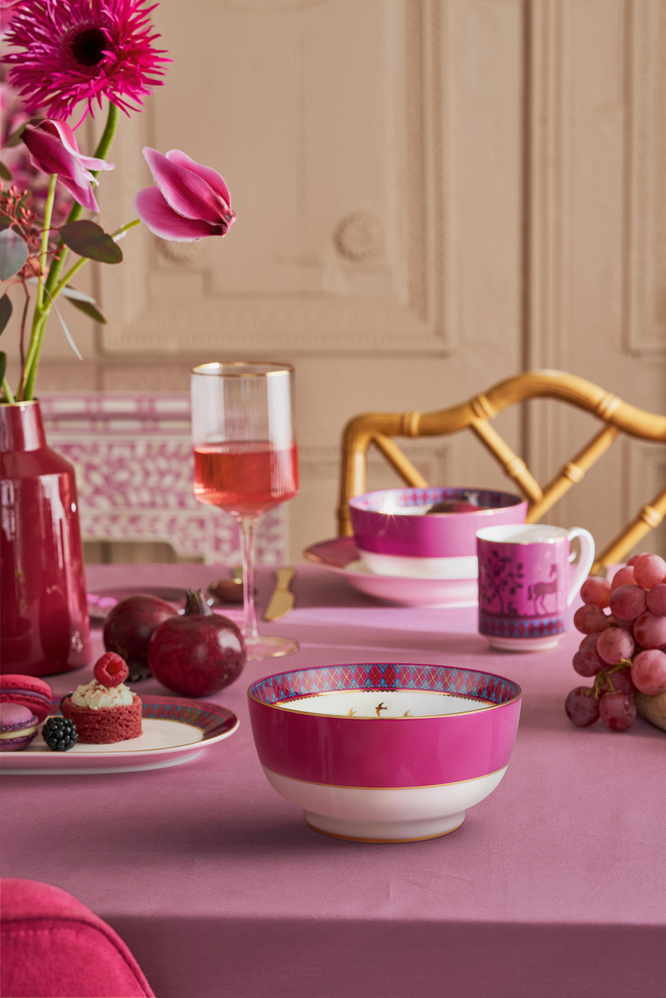 Pip Studio Schüssel Deerest Darling | Pink