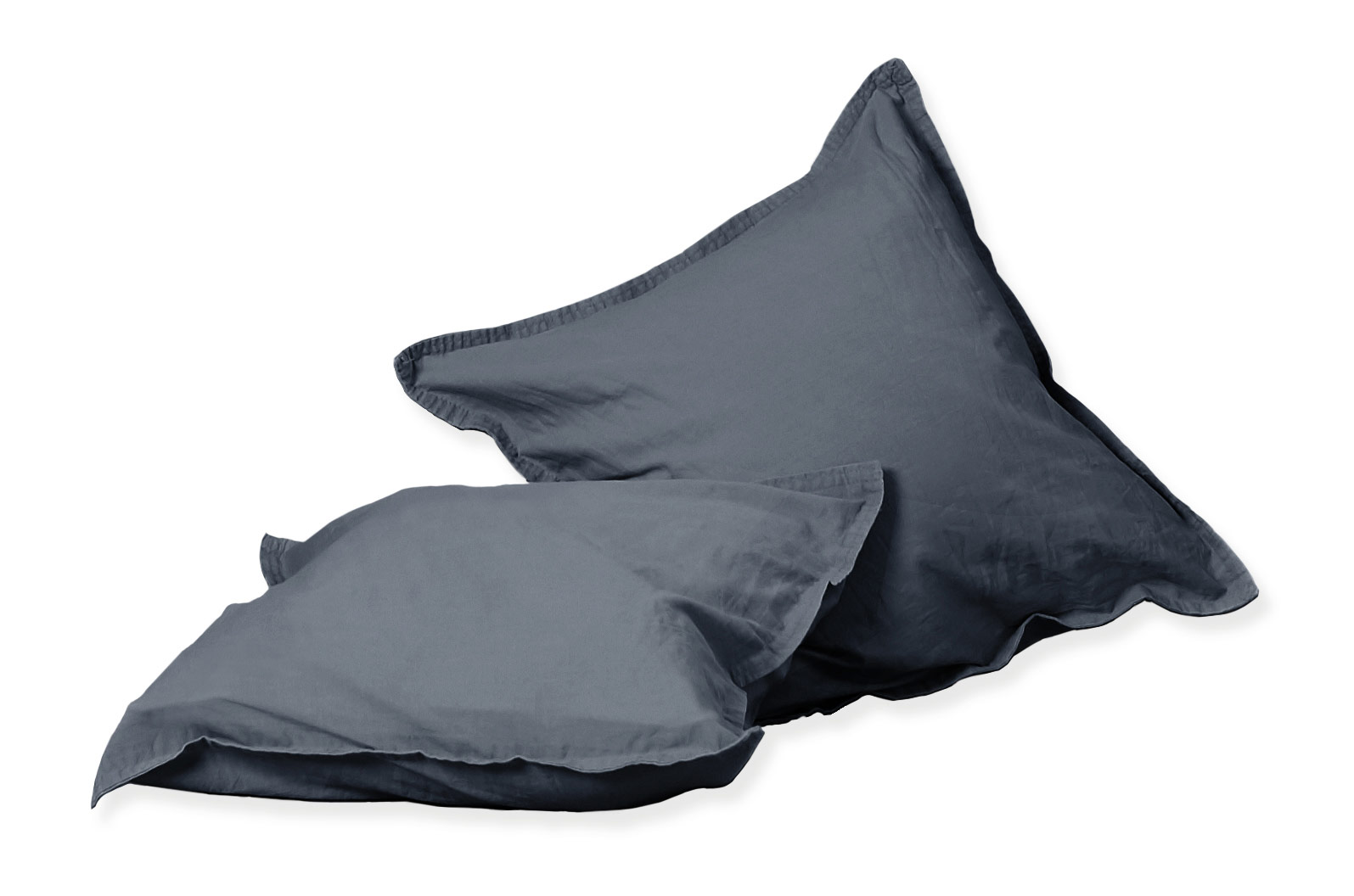 Thomas Renforce-Kissenhülle Stonewashed  | 888 anthrazit