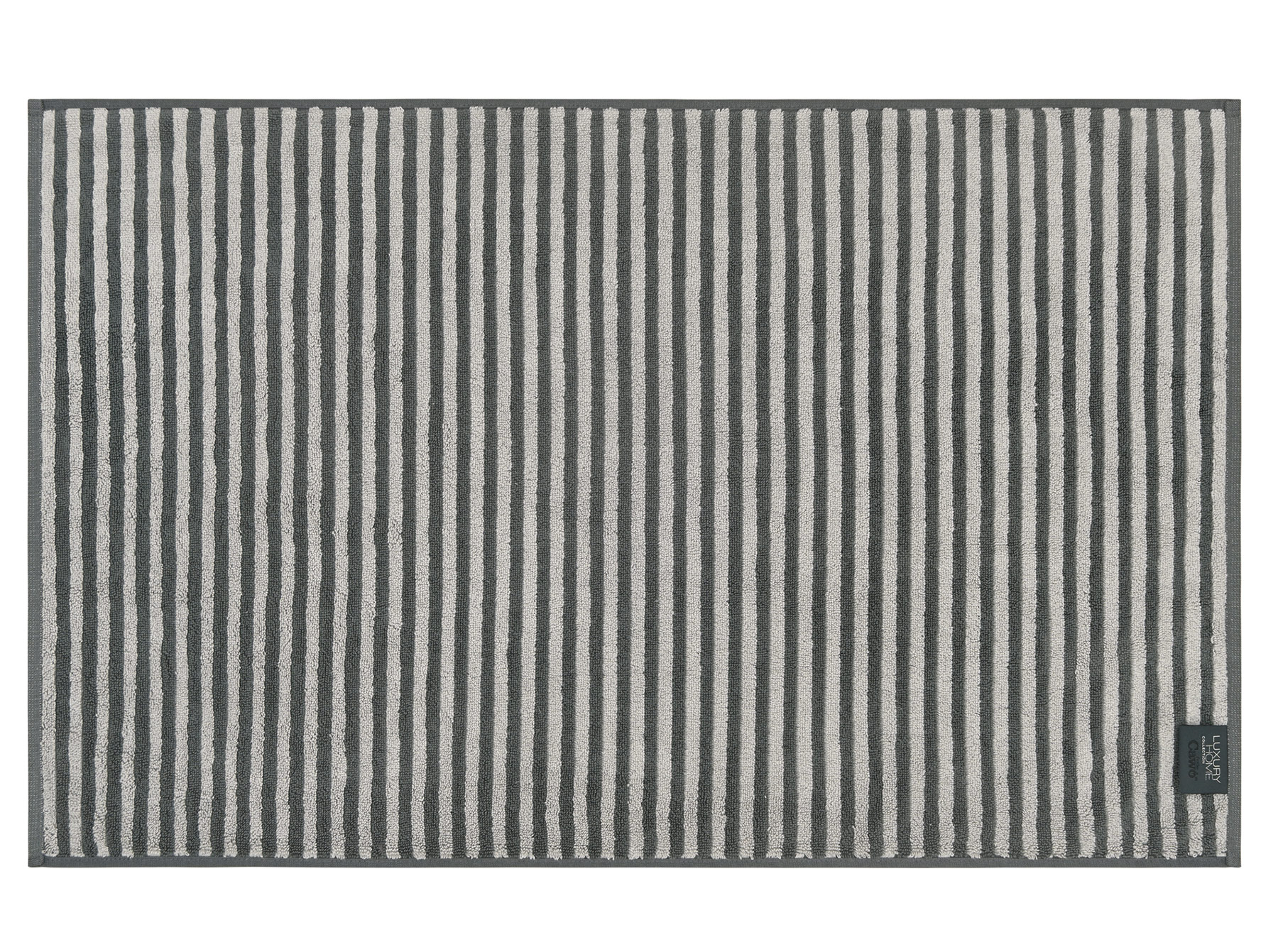 Cawö Badematte Two Tone 480 | 77 schiefer