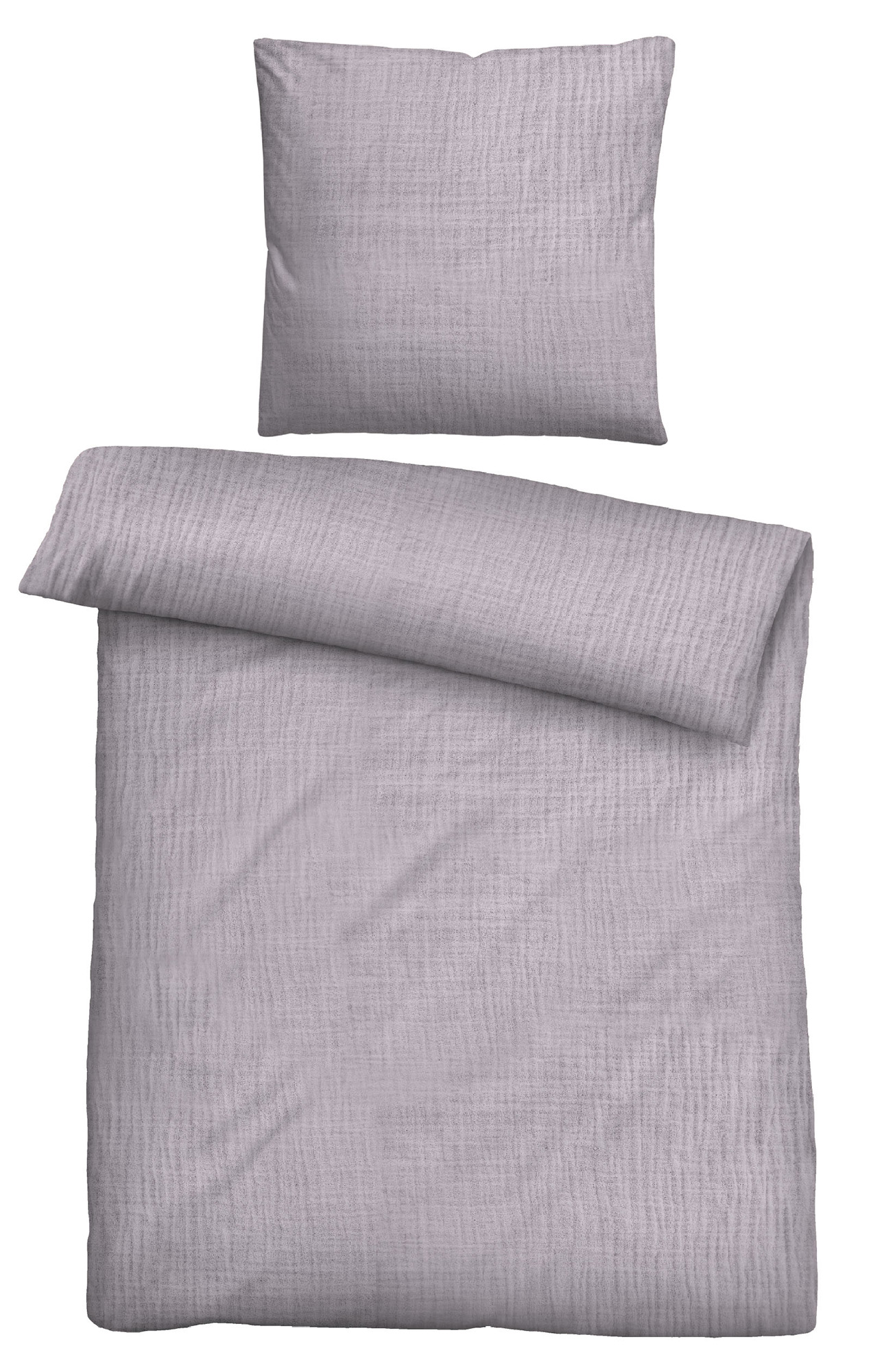 Biberna Musselin-Bettwäsche 0480500 | 324 Flieder